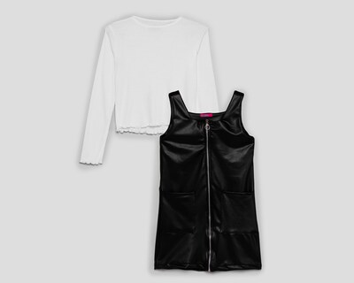 Foto 1 | Foto 1 | Conjunto de Vestido y Blusa Girls Attitude Juvenil