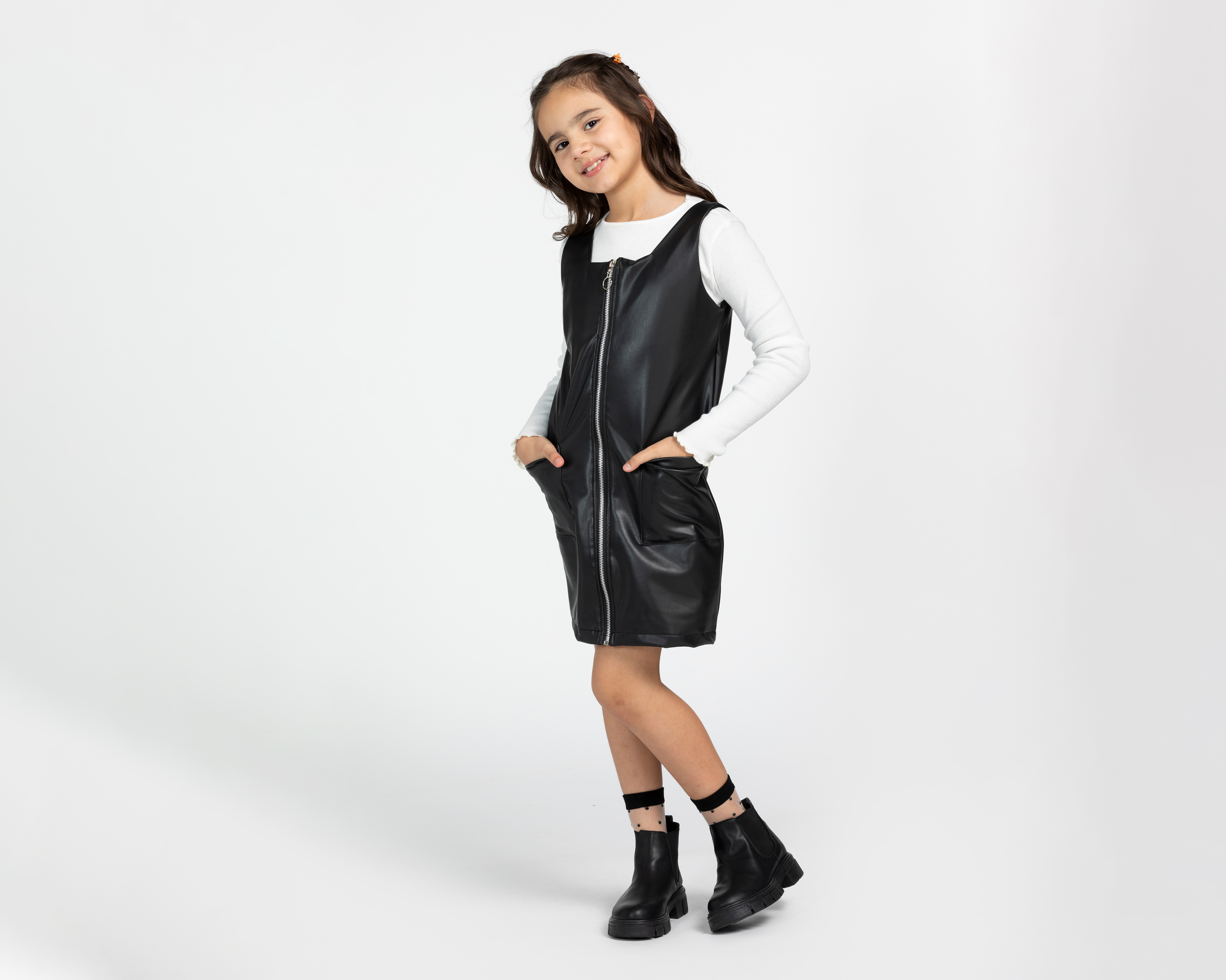 Foto 3 pulgar | Foto 2 | Conjunto de Vestido y Blusa Girls Attitude Juvenil