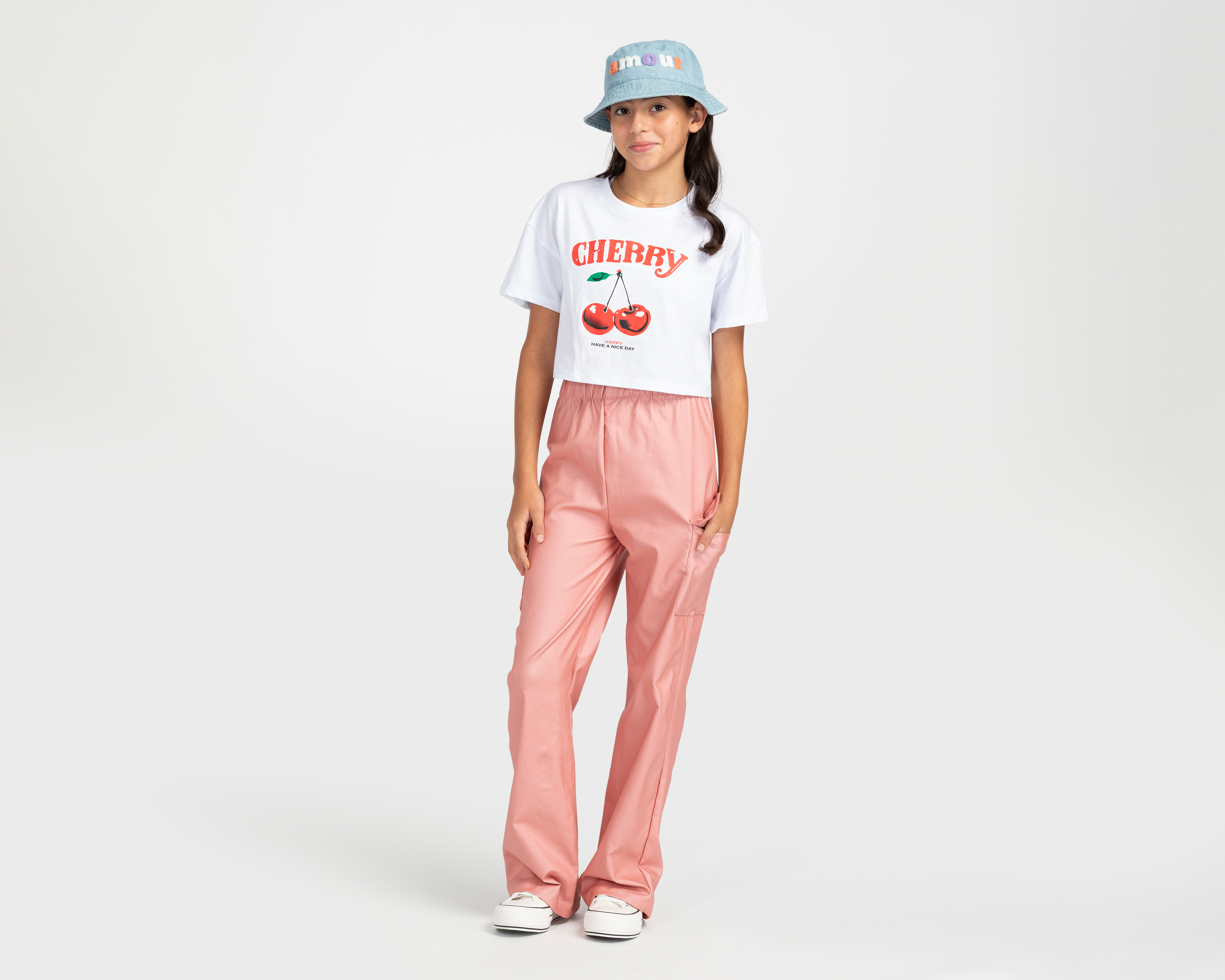 Foto 3 pulgar | Foto 2 | Pantalón Girls Attitude Wide Leg para Niña