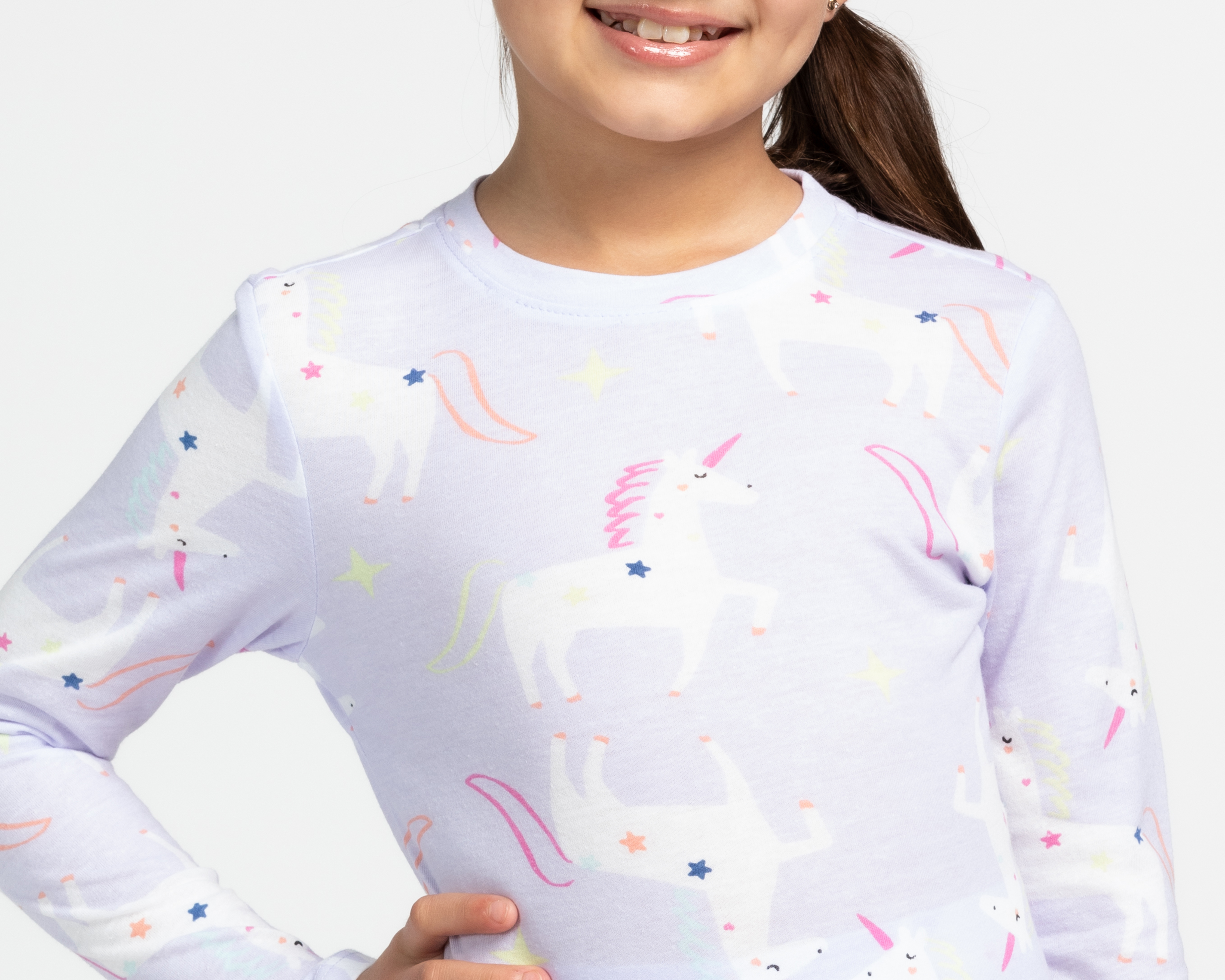 Foto 5 pulgar | Foto 4 | Pijama Girls Attitude de Unicornios para Niña