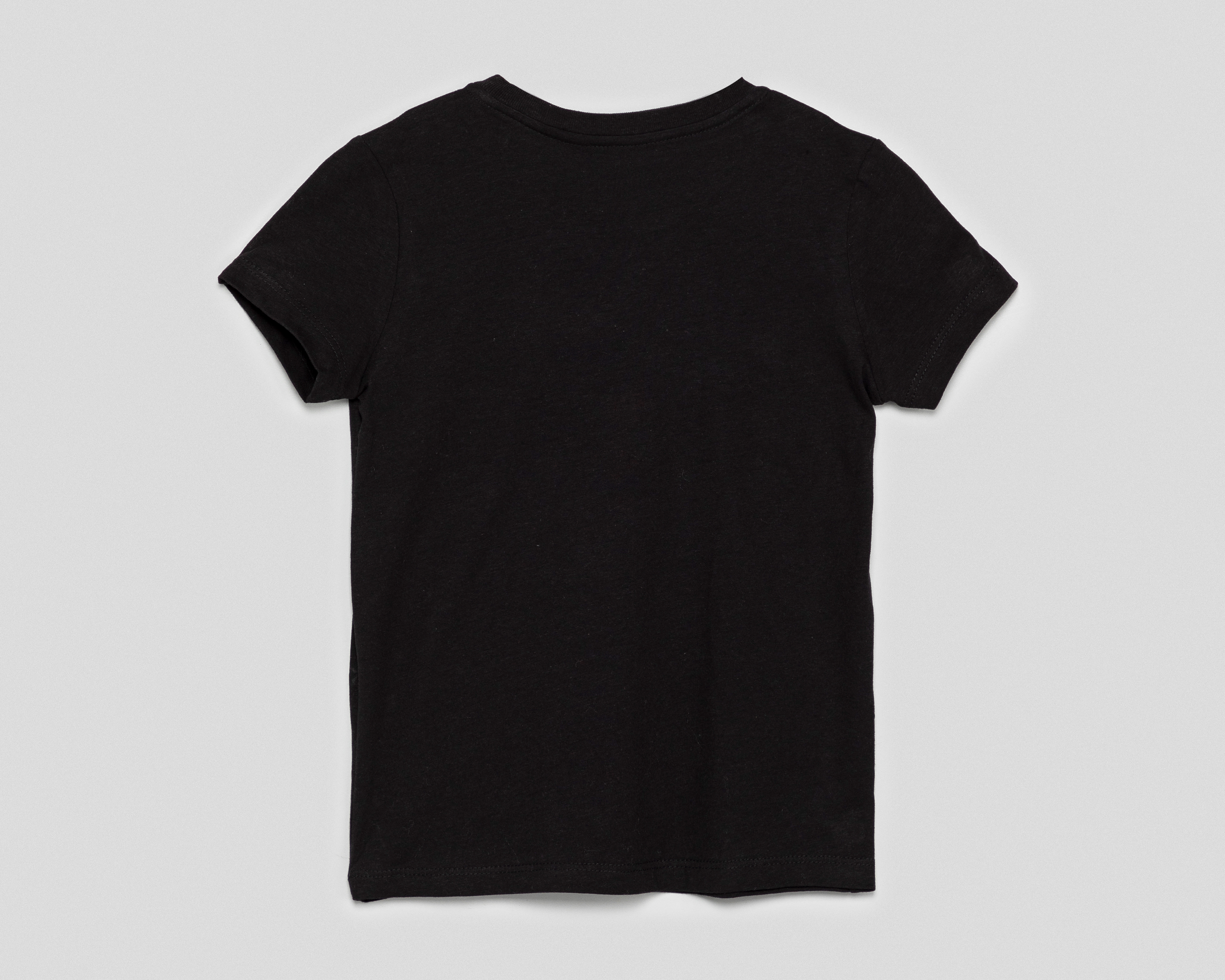 Foto 3 pulgar | Foto 2 | Playera Merlina Manga Corta Estampada para Niña