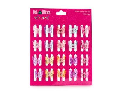 Foto 1 | Foto 1 | Pinzas para Cabello Girls Attitude 20 Piezas