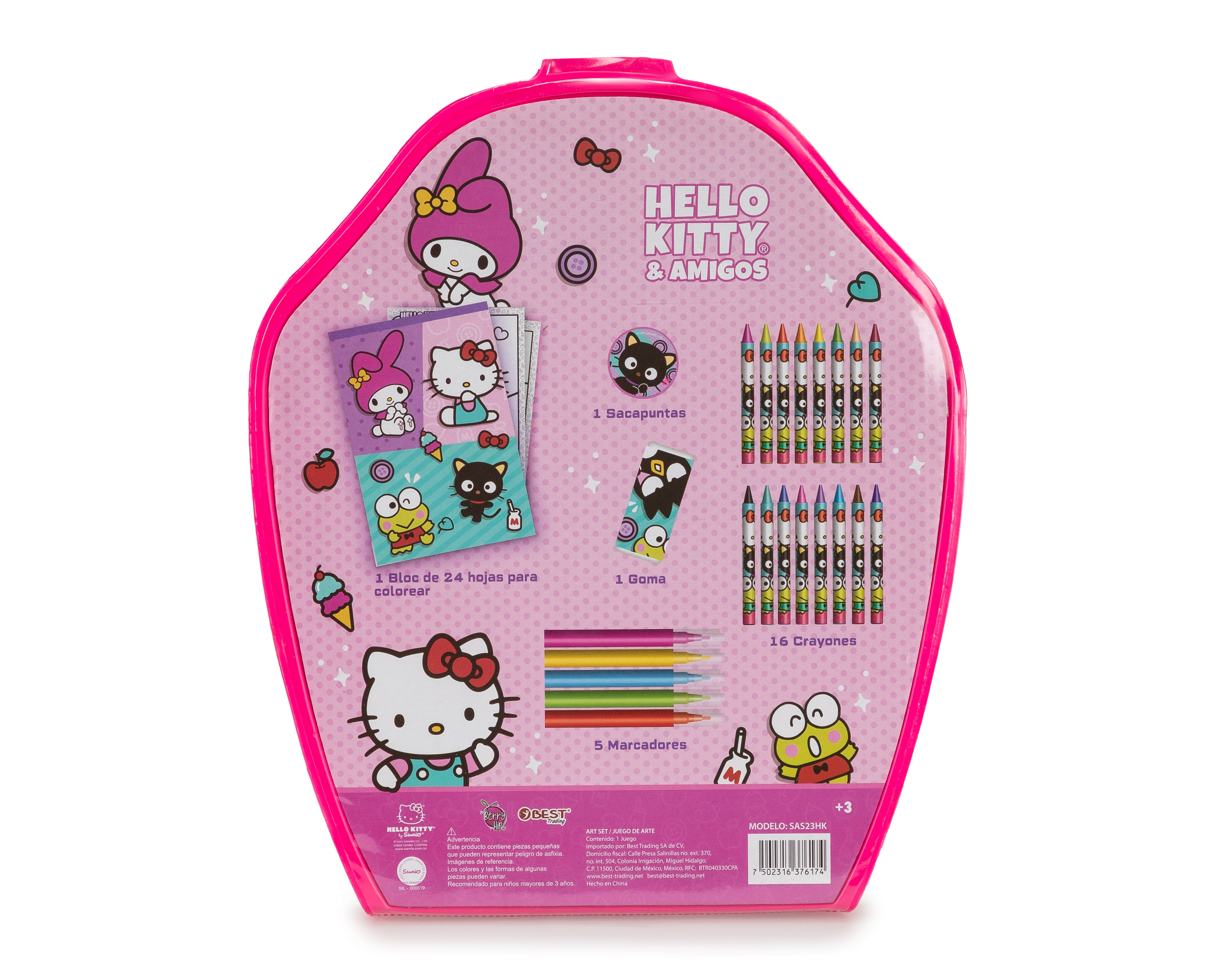 Foto 2 | Foto 2 | Juego de Arte Hello Kitty con Accesorios