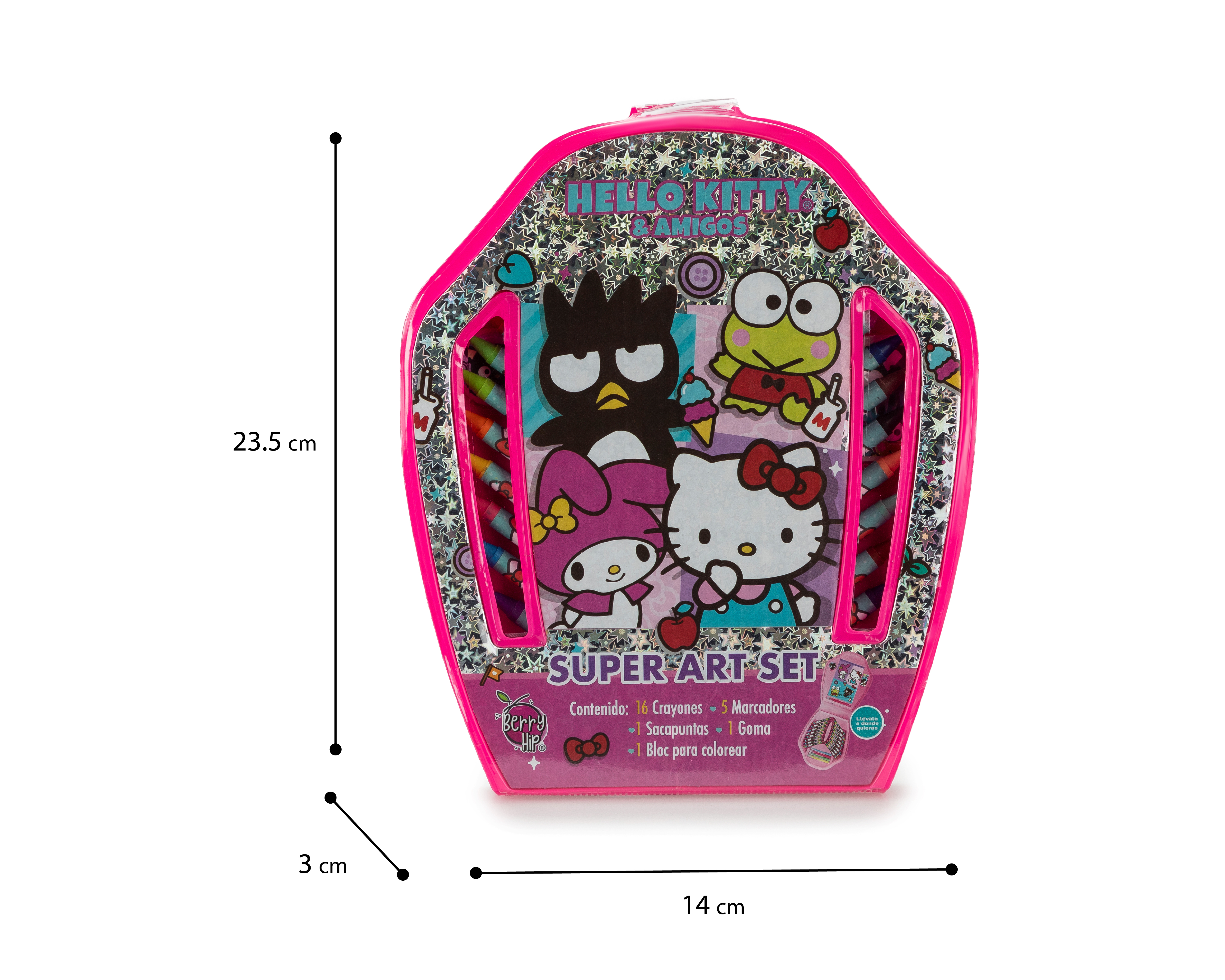 Foto 7 pulgar | Foto 6 | Juego de Arte Hello Kitty con Accesorios