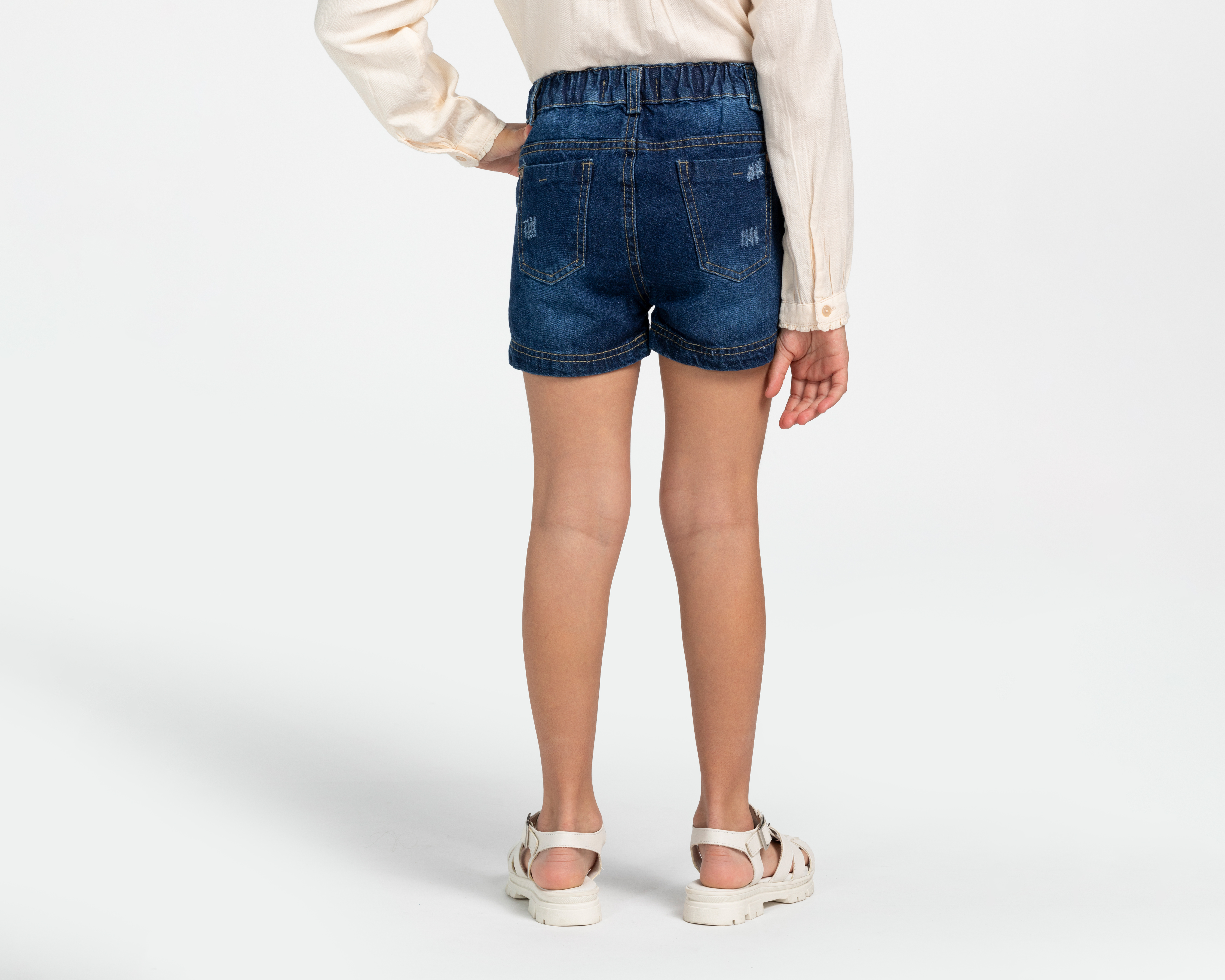 Foto 3 pulgar | Foto 2 | Short Girls Attitude para Niña