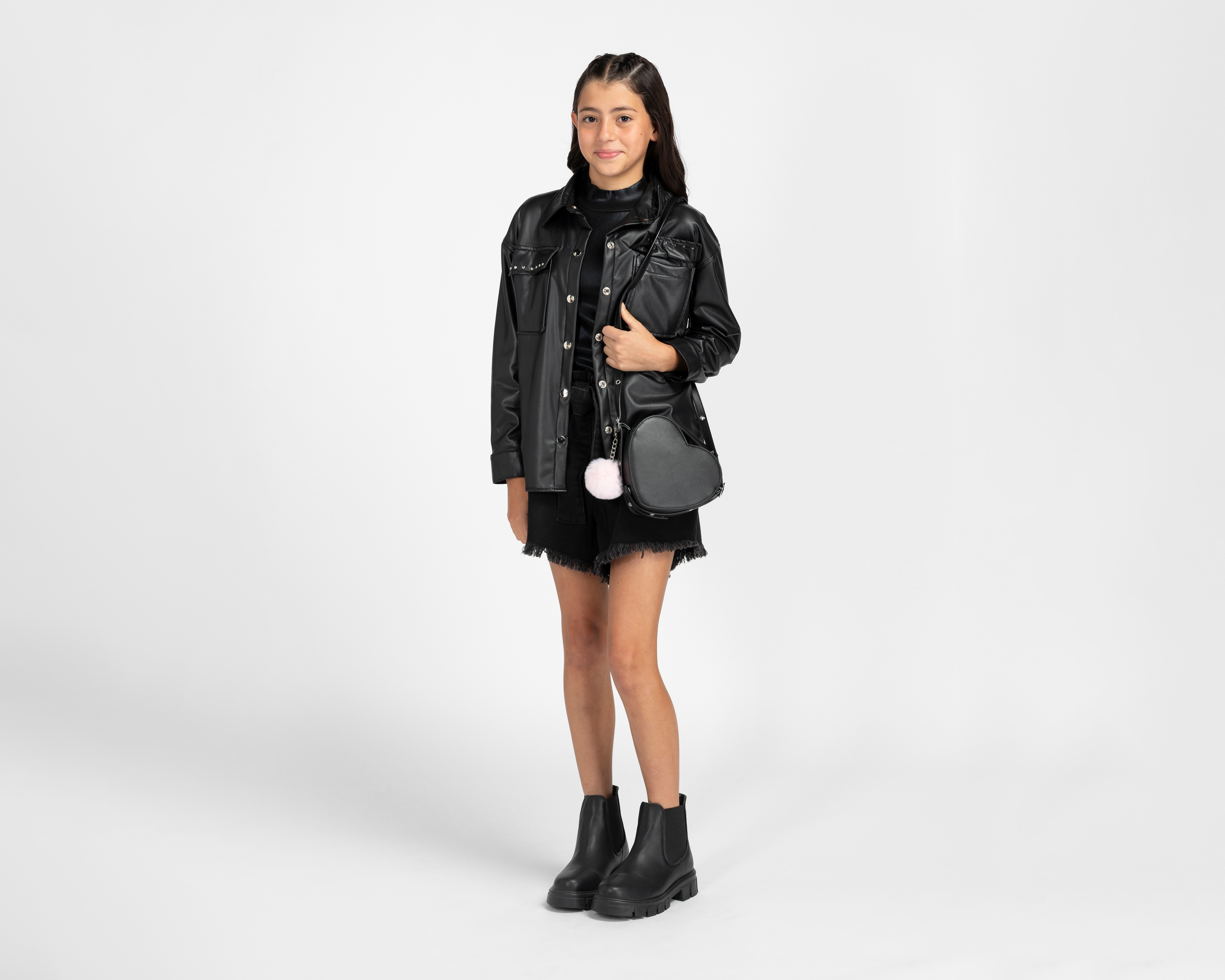 Foto 3 pulgar | Foto 2 | Blusa Girls Attitude Manga Larga Juvenil