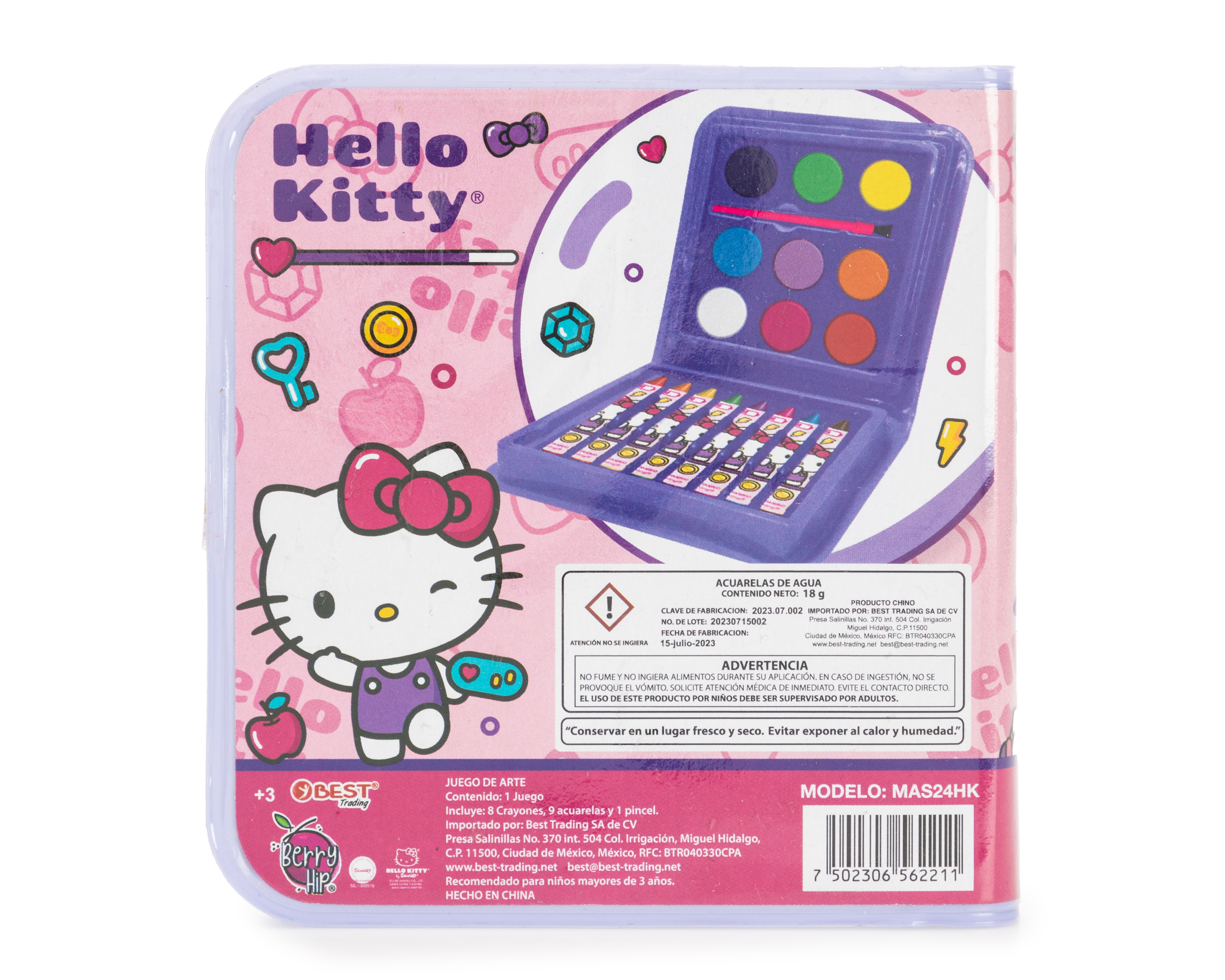 Foto 4 pulgar | Foto 3 | Estuche de Arte Hello Kitty