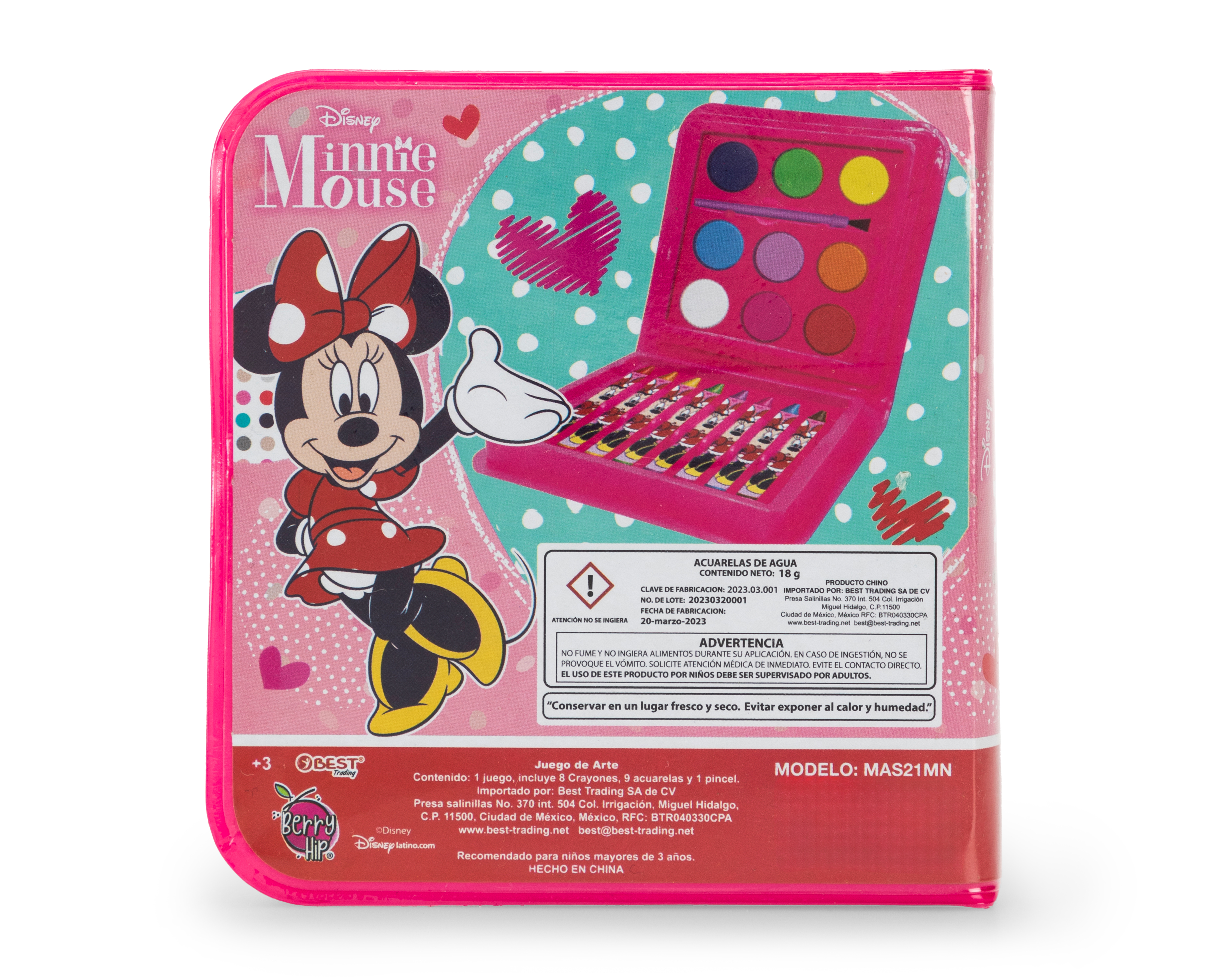Foto 4 pulgar | Foto 3 | Estuche de Arte Minnie Mouse