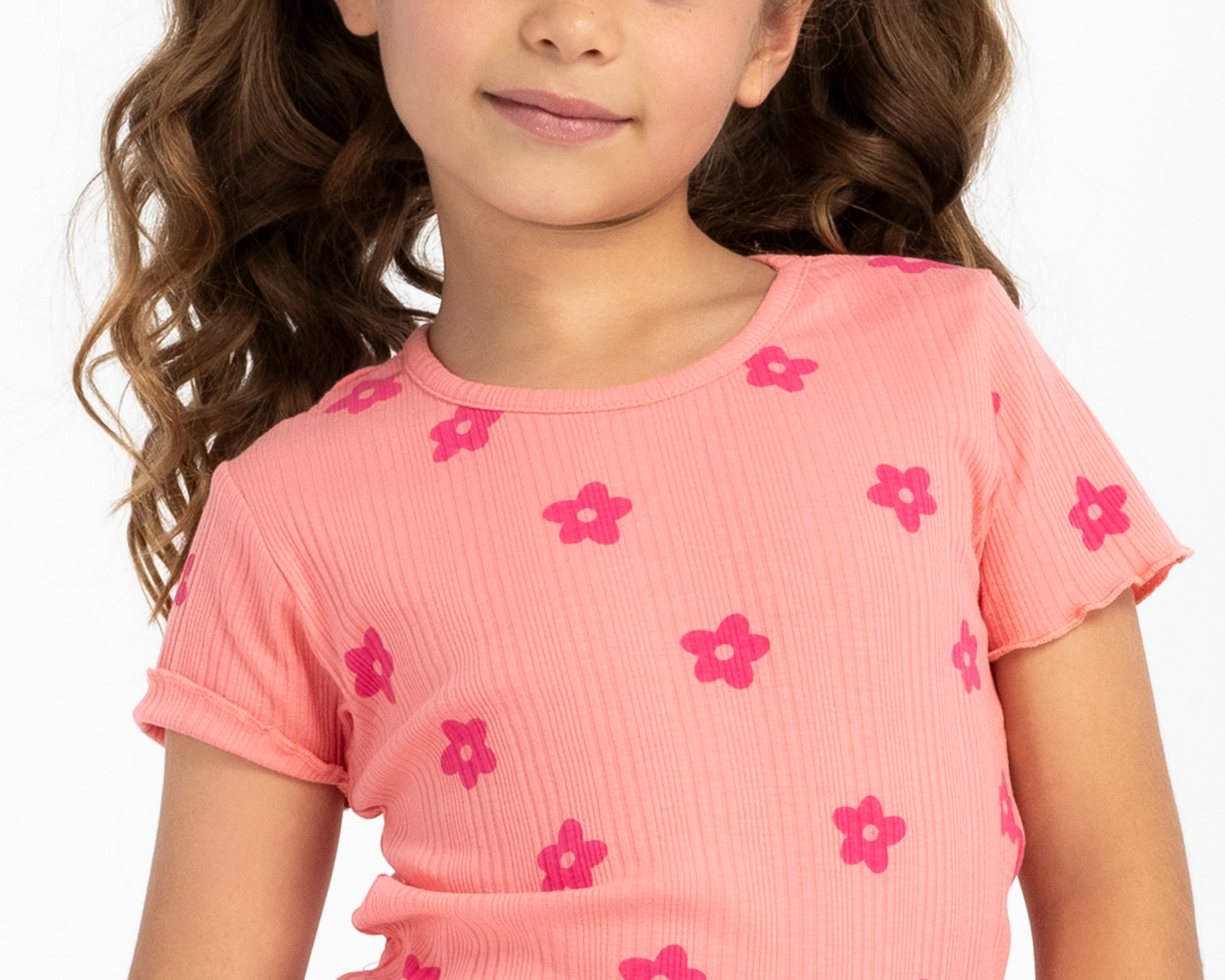 Foto 6 pulgar | Foto 5 | Playera Girls Attitude para Niña 2 Piezas