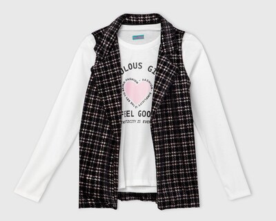 Foto 1 | Foto 1 | Playera y Chaleco Girls Attitude para Niña