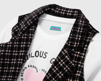 Foto 3 | Foto 3 | Playera y Chaleco Girls Attitude para Niña