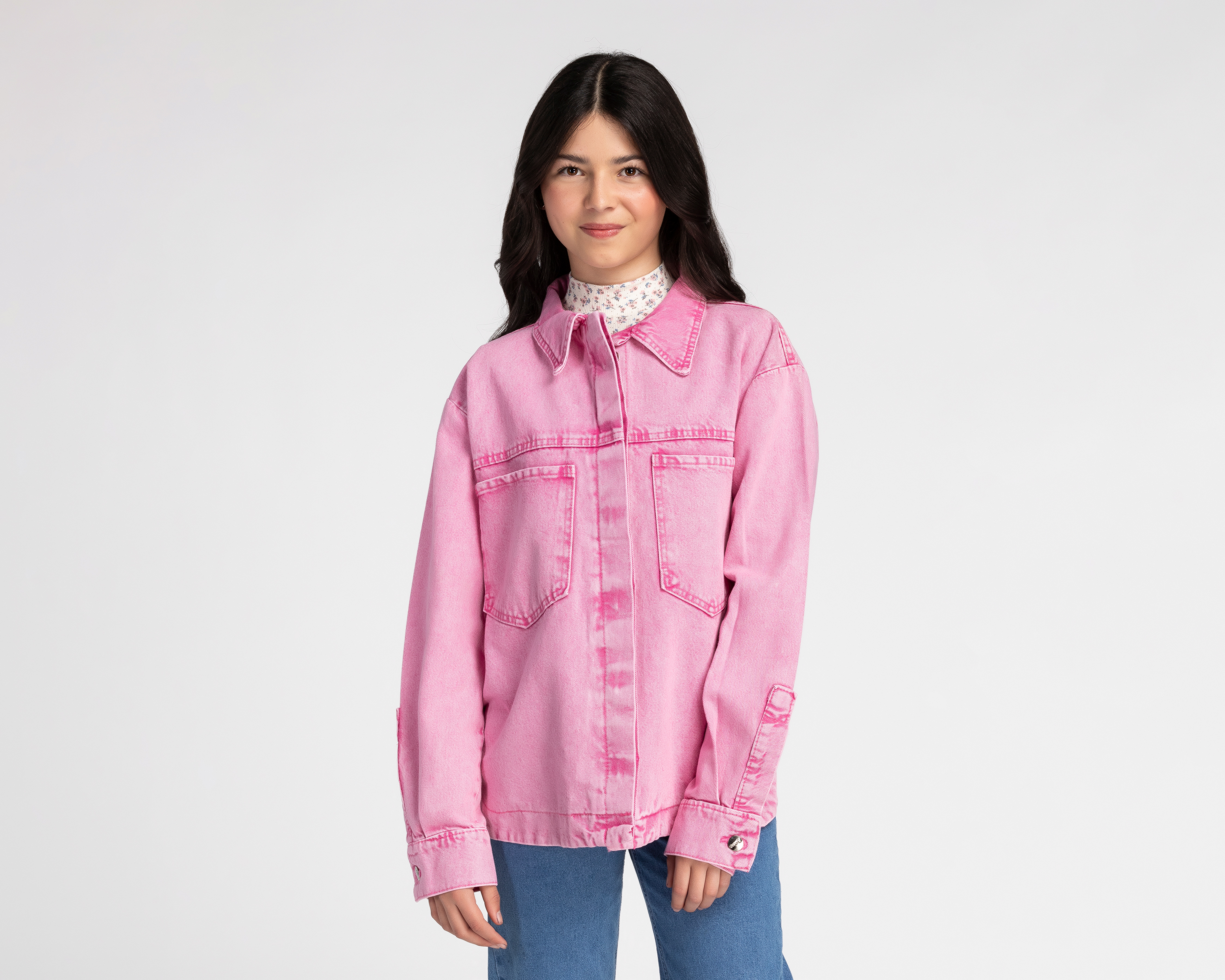 Blusa Girls Attitude Manga Larga para Niña