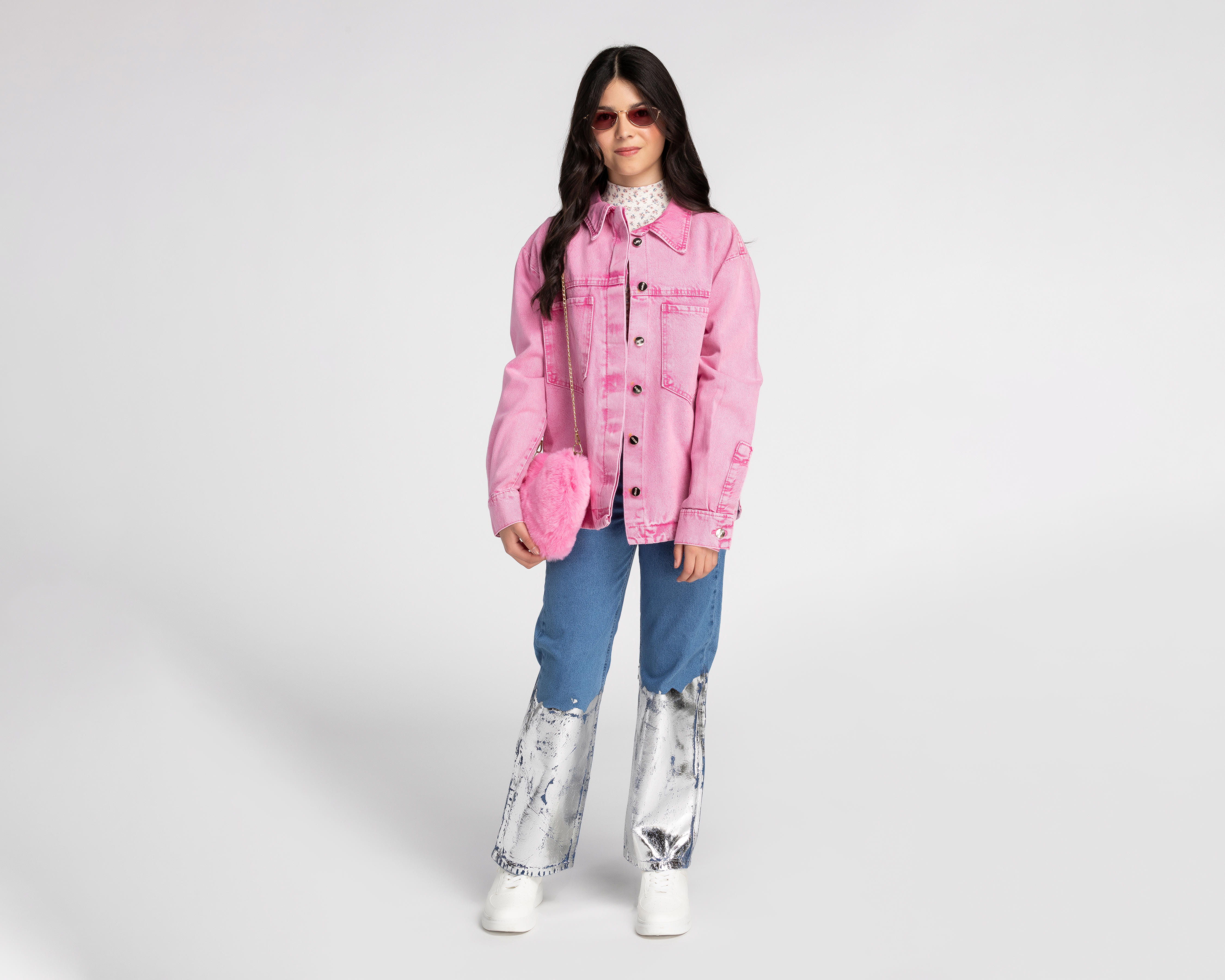 Foto 4 pulgar | Foto 3 | Blusa Girls Attitude Manga Larga para Niña