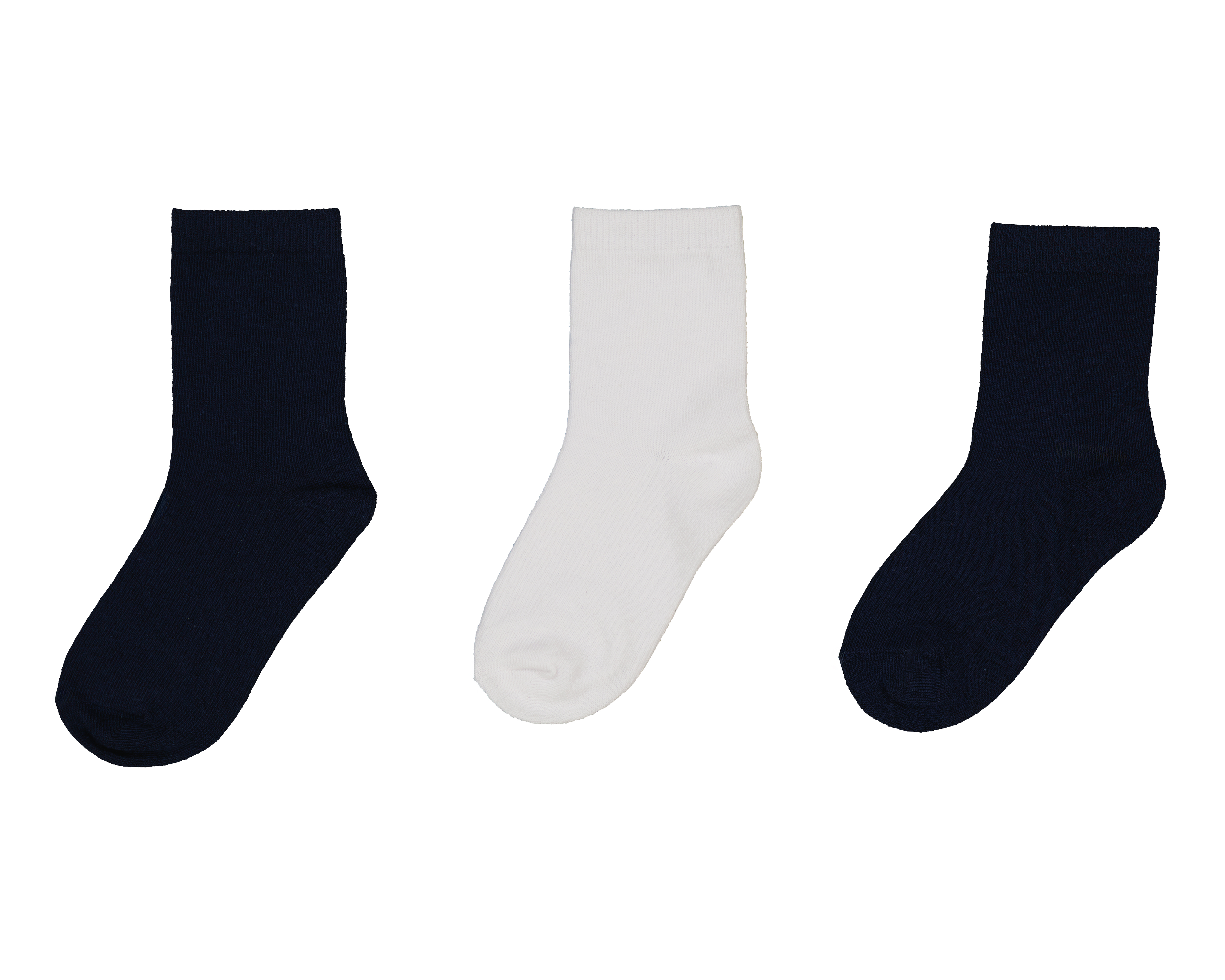 Foto 2 pulgar | Foto 1 | Calcetas Escolares Grafito para Niña 3 Pares