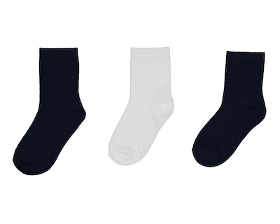 Foto 1 | Foto 1 | Calcetas Escolares Grafito para Niña 3 Pares