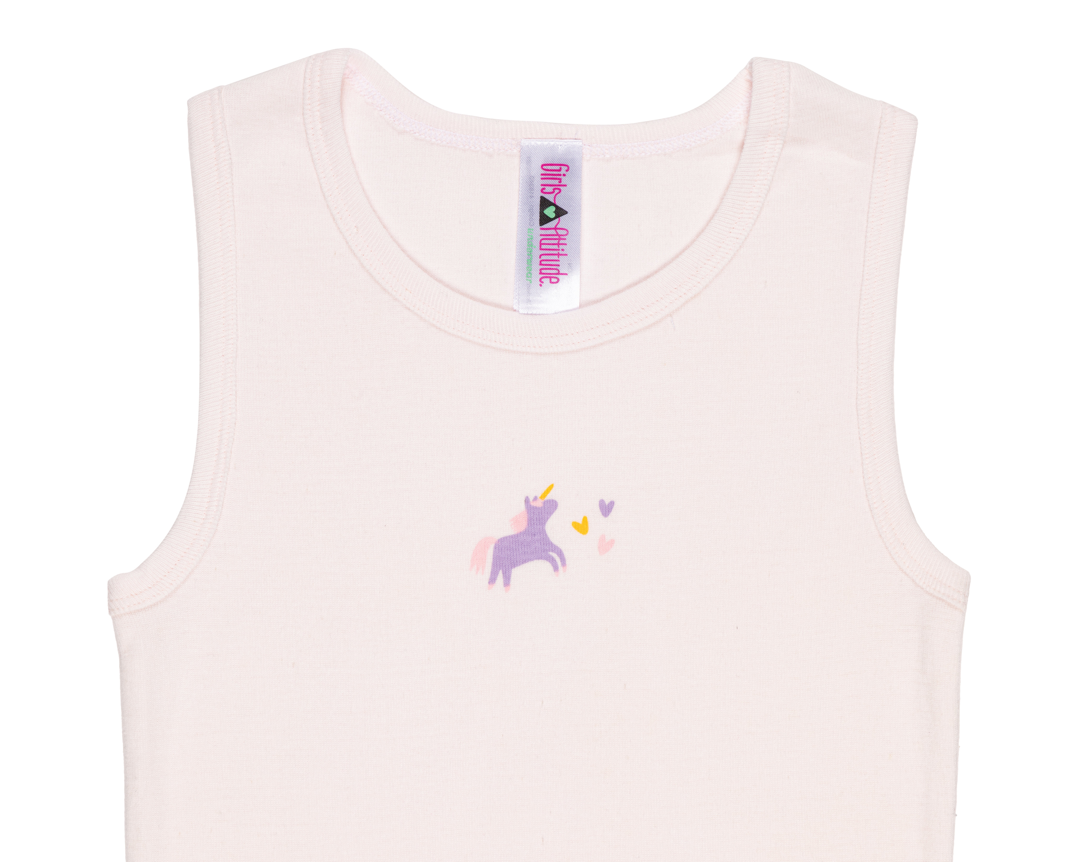 Foto 4 pulgar | Foto 3 | Camiseta Interior Girls Attitude para Niña