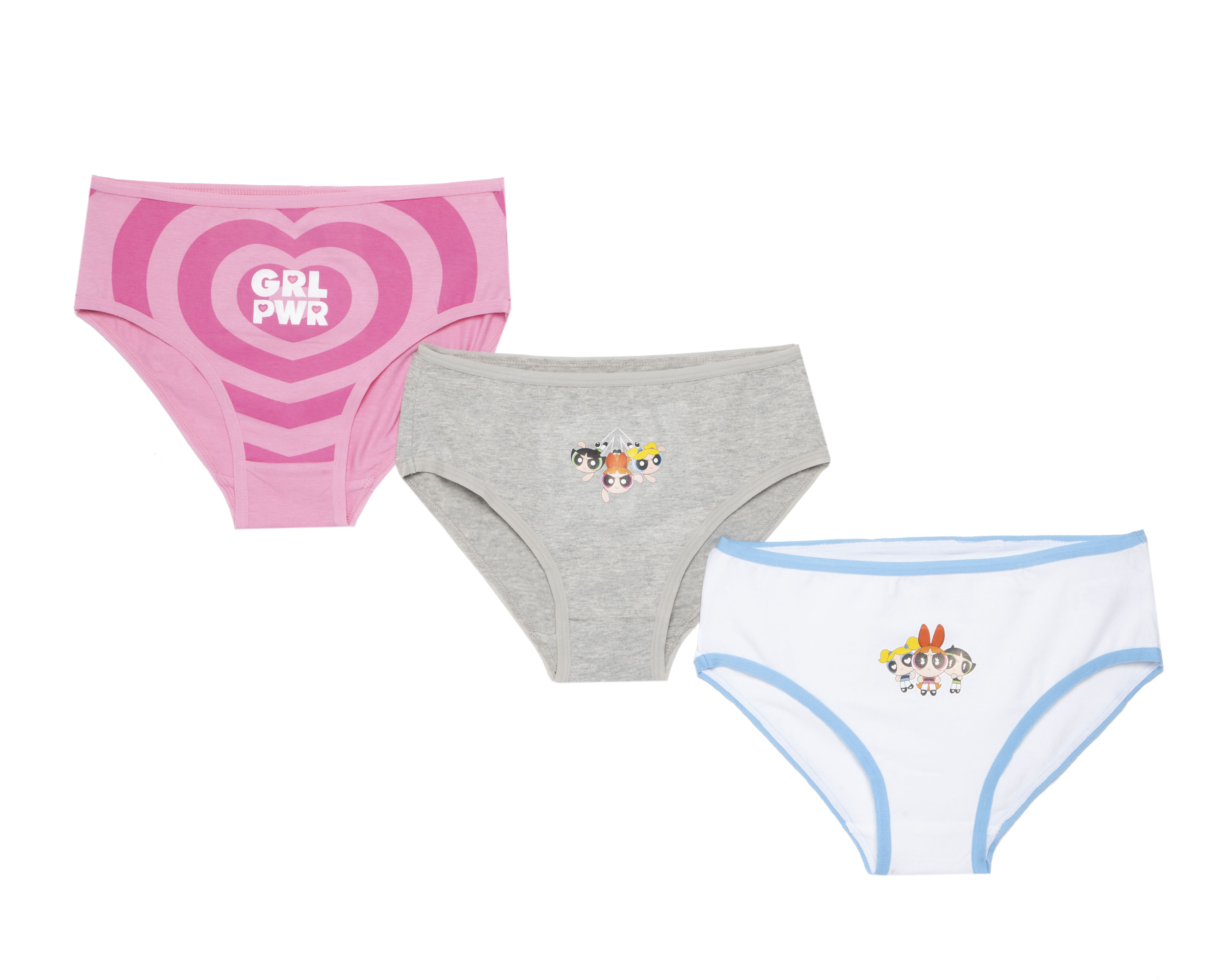 Foto 2 pulgar | Foto 1 | Pantaleta Las Chicas Superpoderosas para Niña 3 Piezas