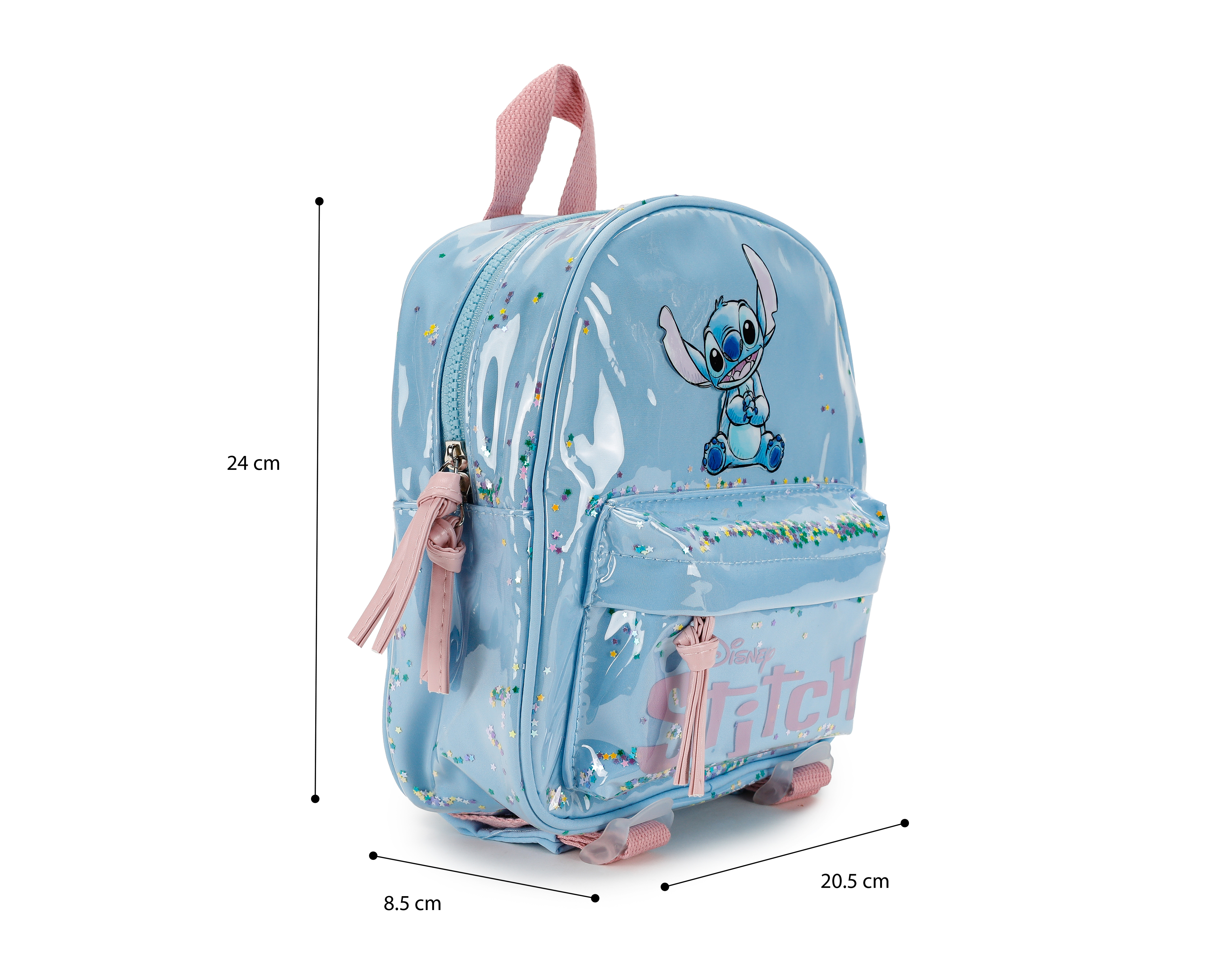Foto 8 pulgar | Foto 7 | Mochila Disney Lilo & Stitch Azul