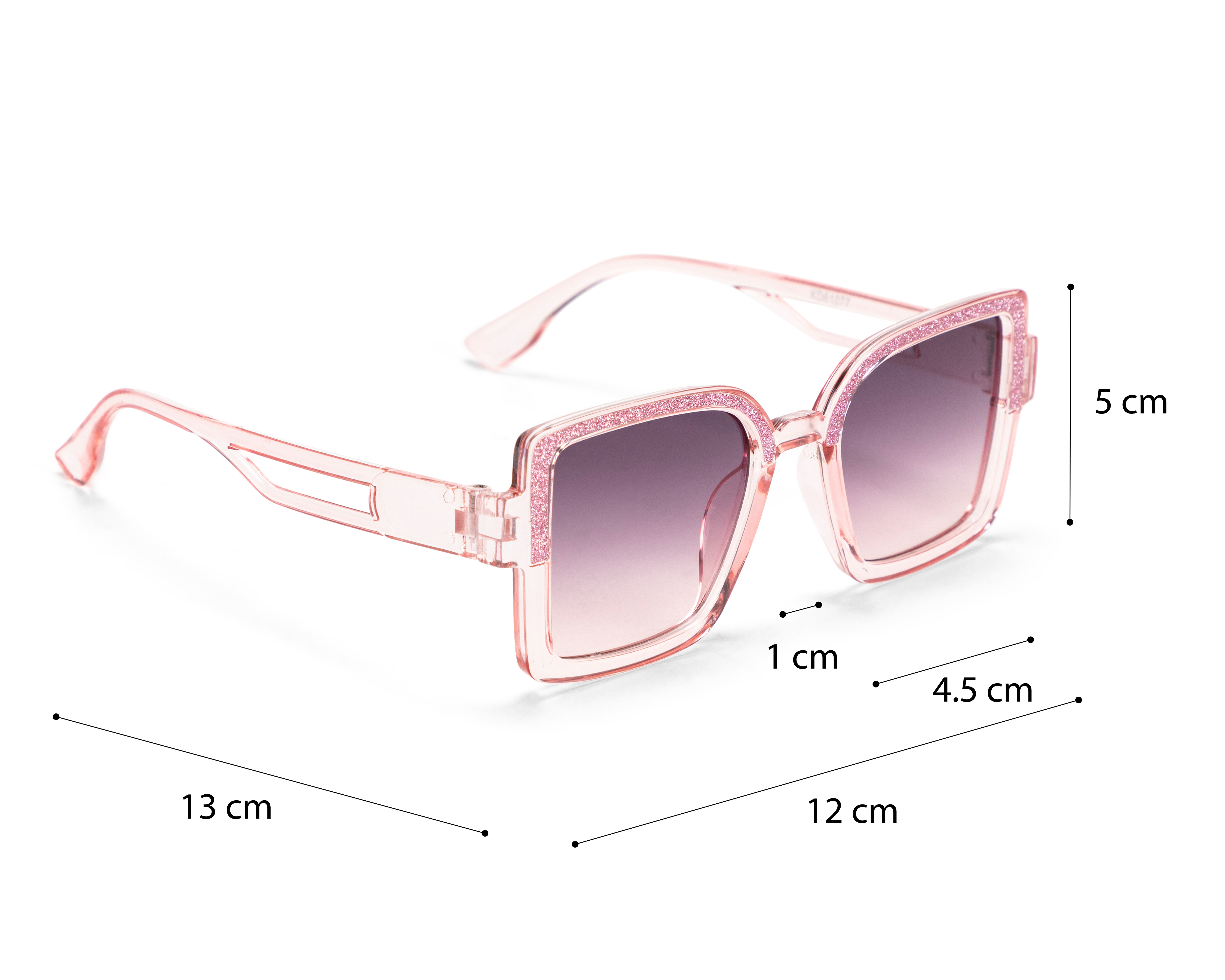 Foto 6 pulgar | Foto 5 | Lentes de Sol para Niña Girls Attitude Cuadrados Rosas