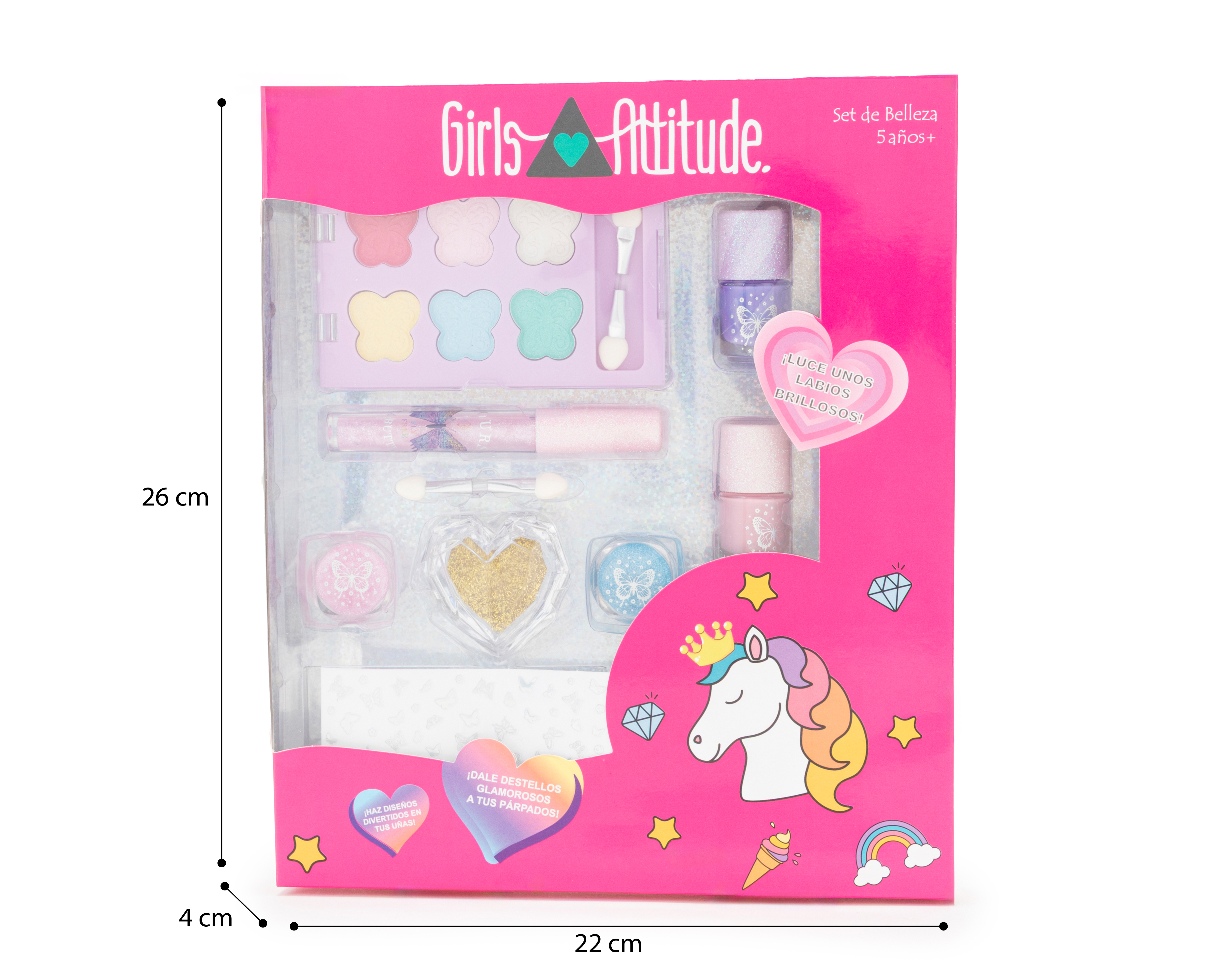 Foto 4 | Foto 4 | Set de Belleza Girls Attitude 9 Piezas