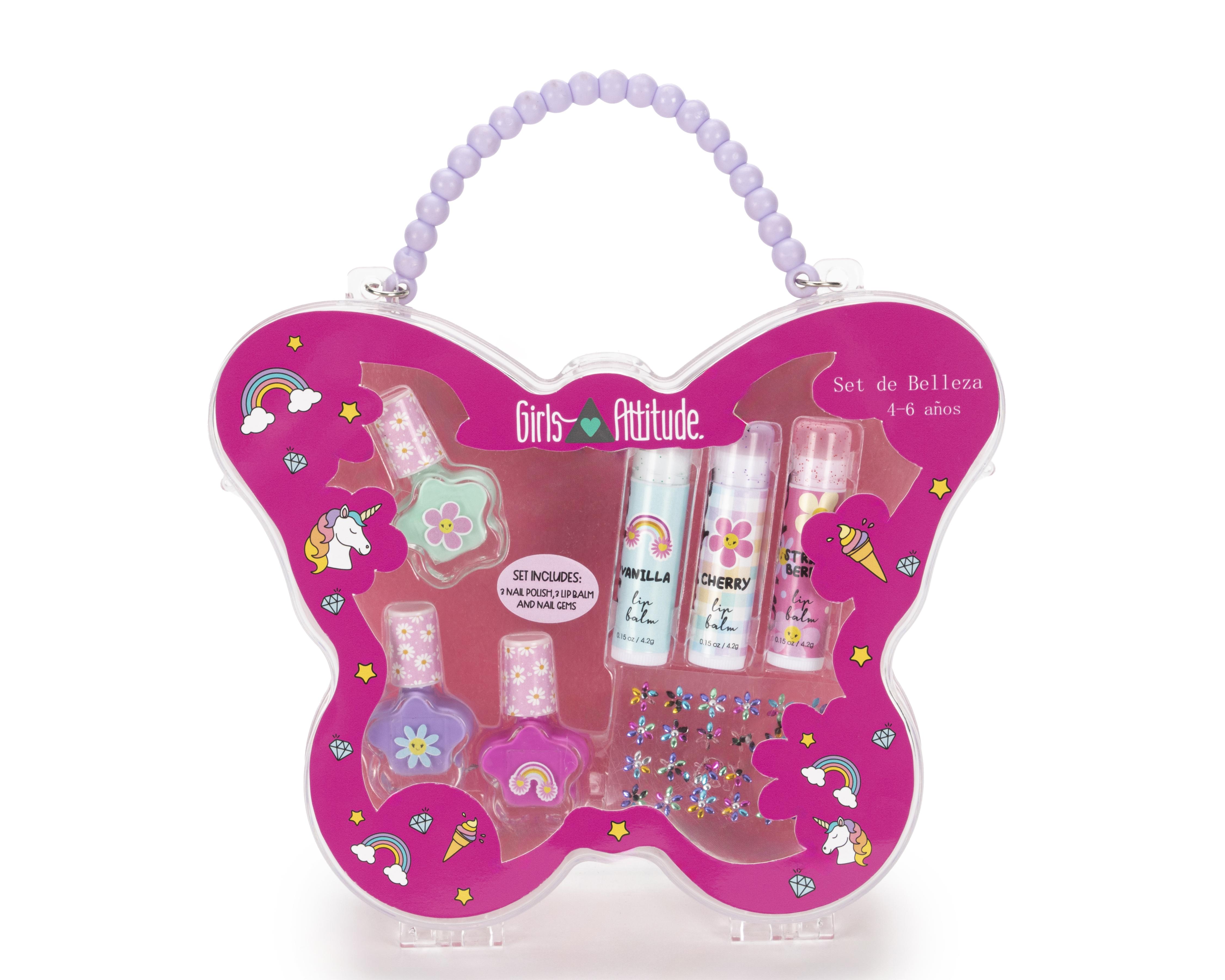 Juego de Belleza Girls Attitude Mariposa
