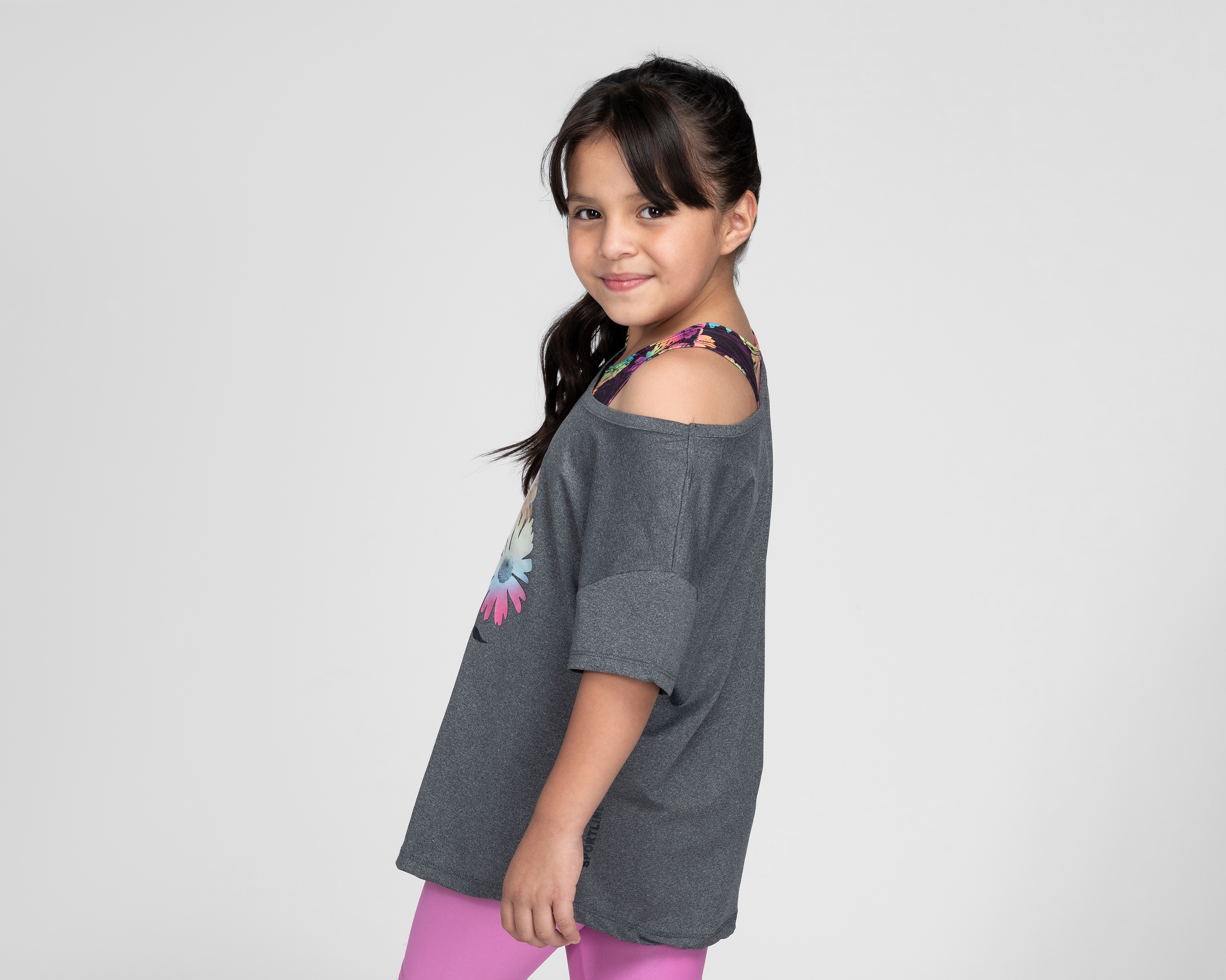 Foto 4 pulgar | Foto 3 | Conjunto de Playera y Top Sportline para Niña