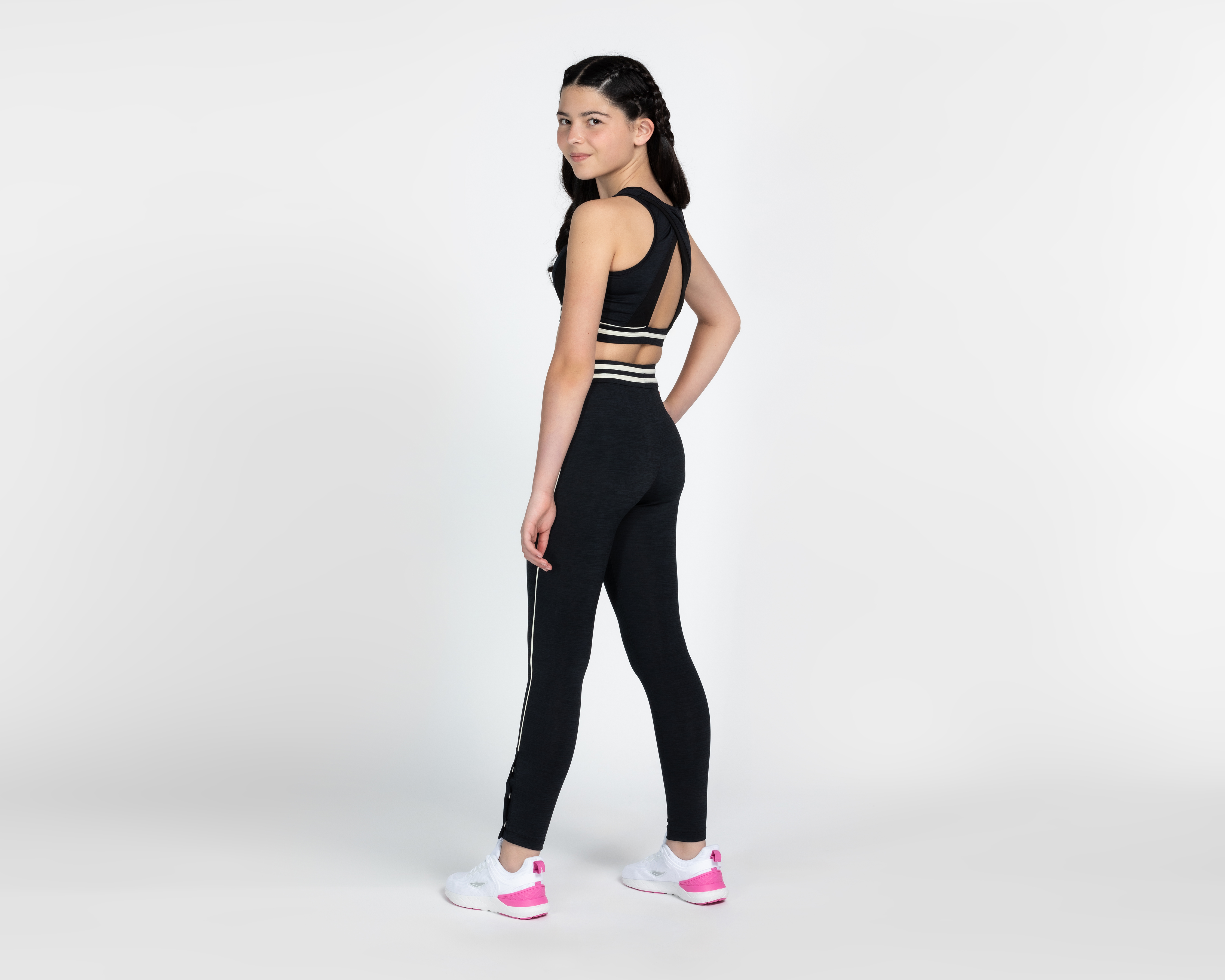 Foto 2 | Foto 2 | Conjunto de Top y Leggings Sportline para Niña