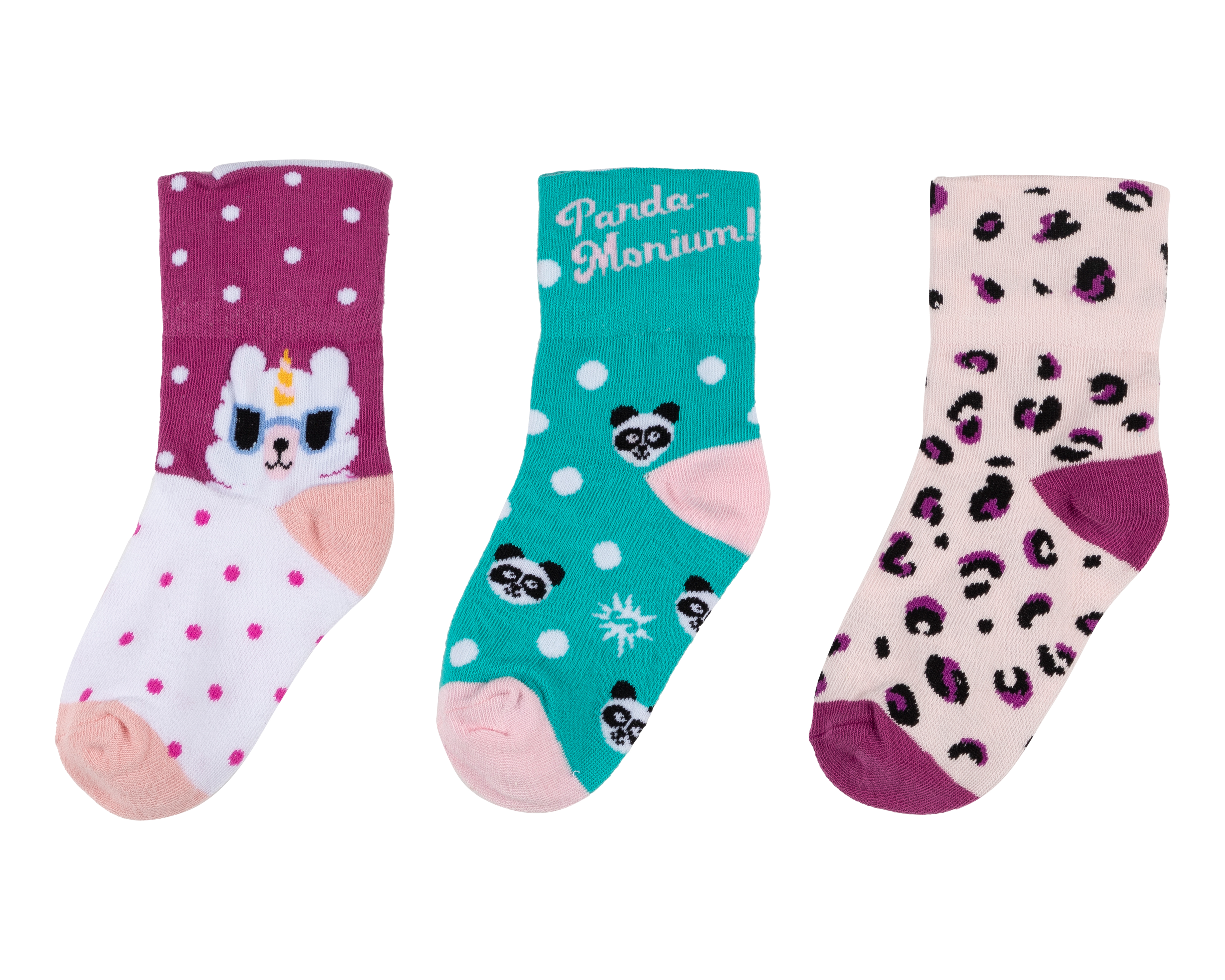 Foto 2 pulgar | Foto 1 | Calcetas Girls Attitude para Niña 3 Pares