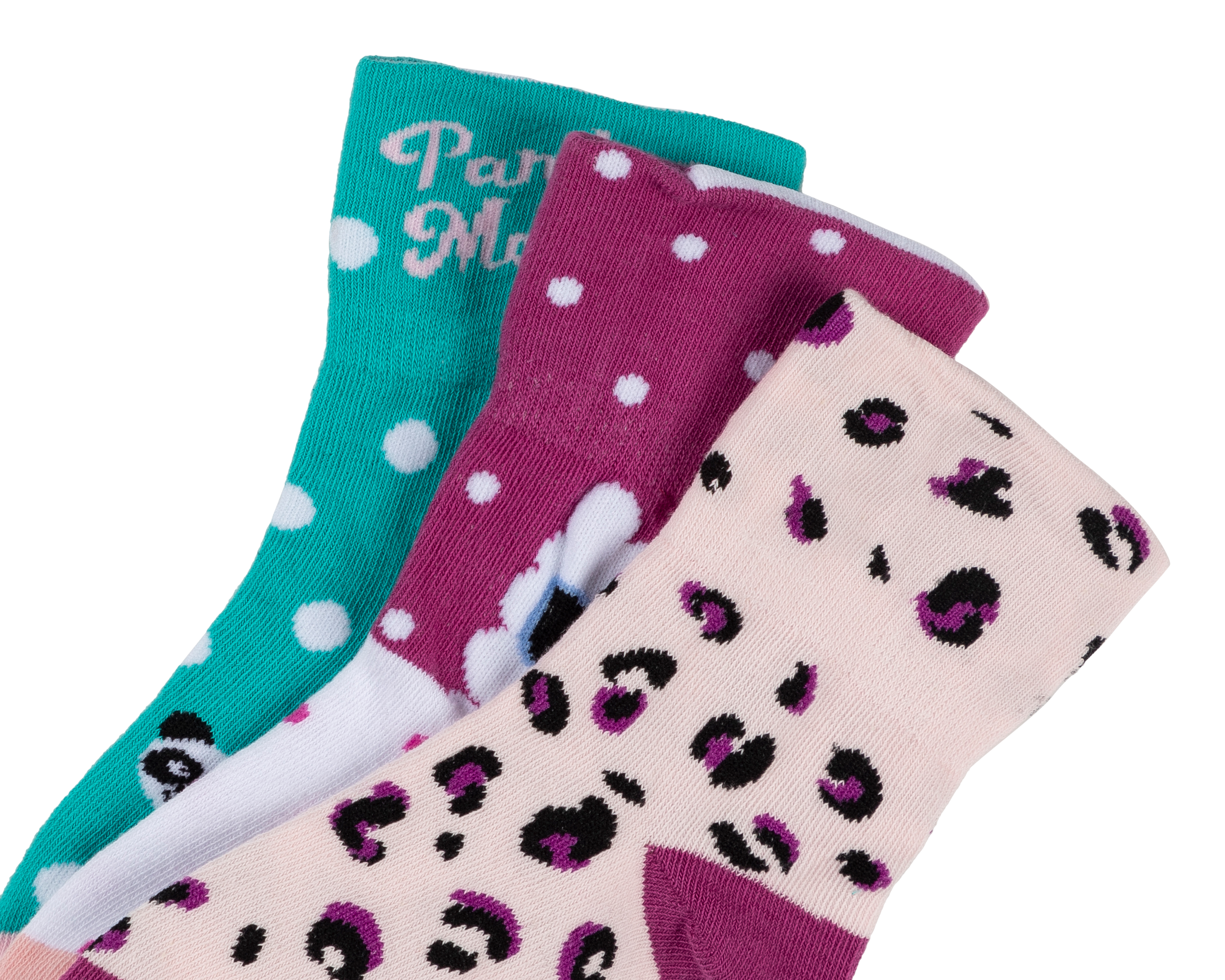 Foto 3 pulgar | Foto 2 | Calcetas Girls Attitude para Niña 3 Pares