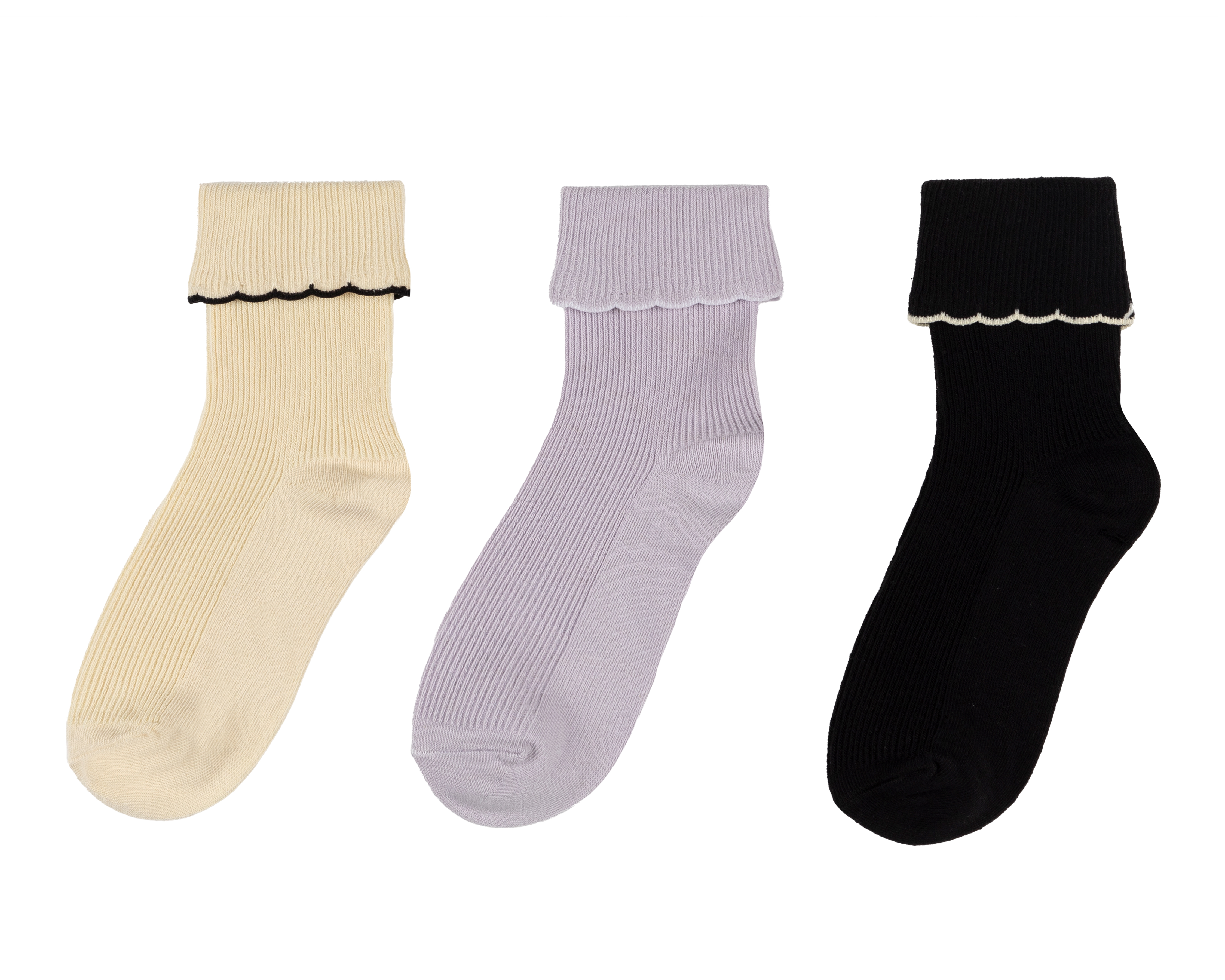 Foto 2 pulgar | Foto 1 | Calcetas Largas Girls Attitude para Niña 3 Piezas