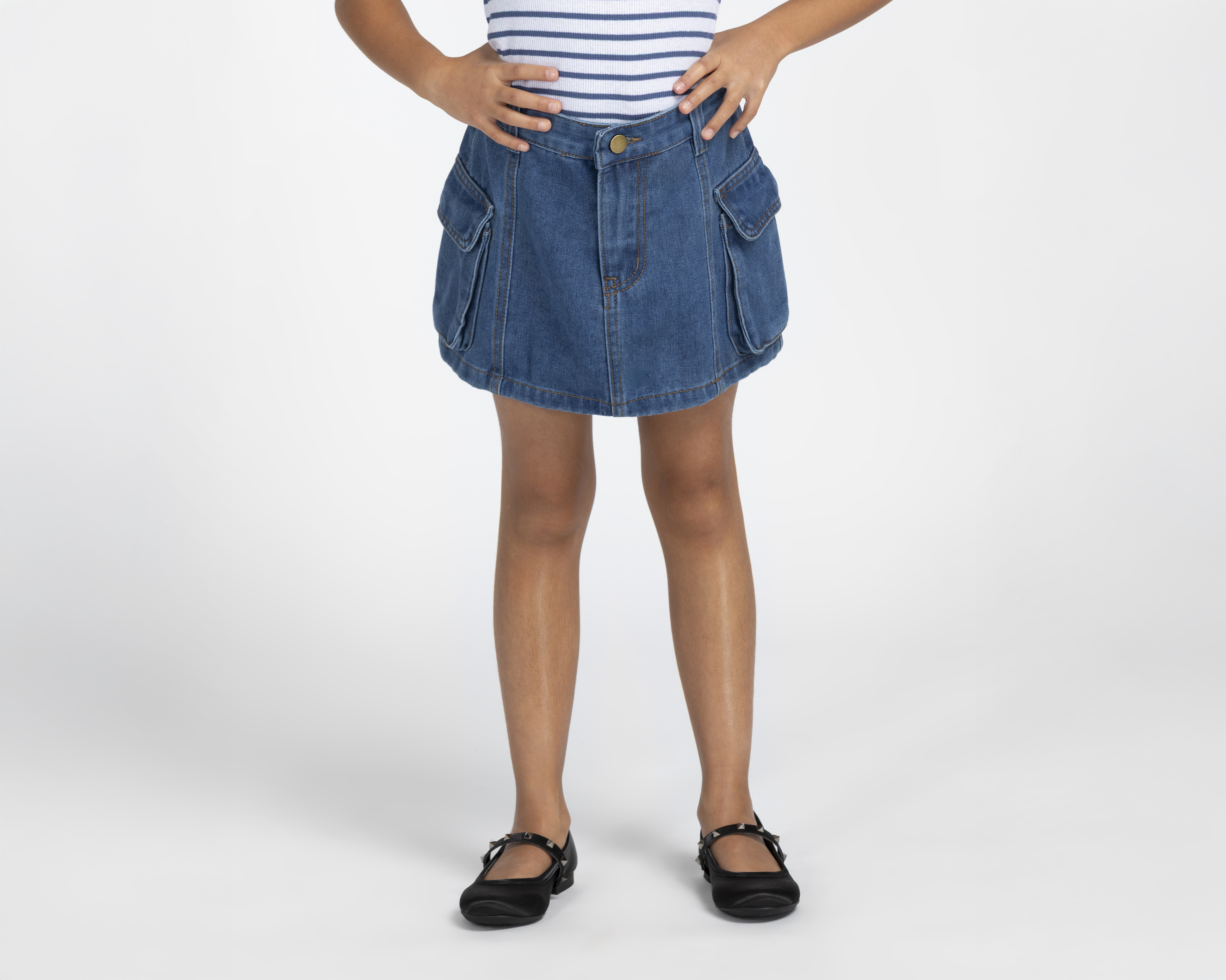 Falda Azul Refill para Niña