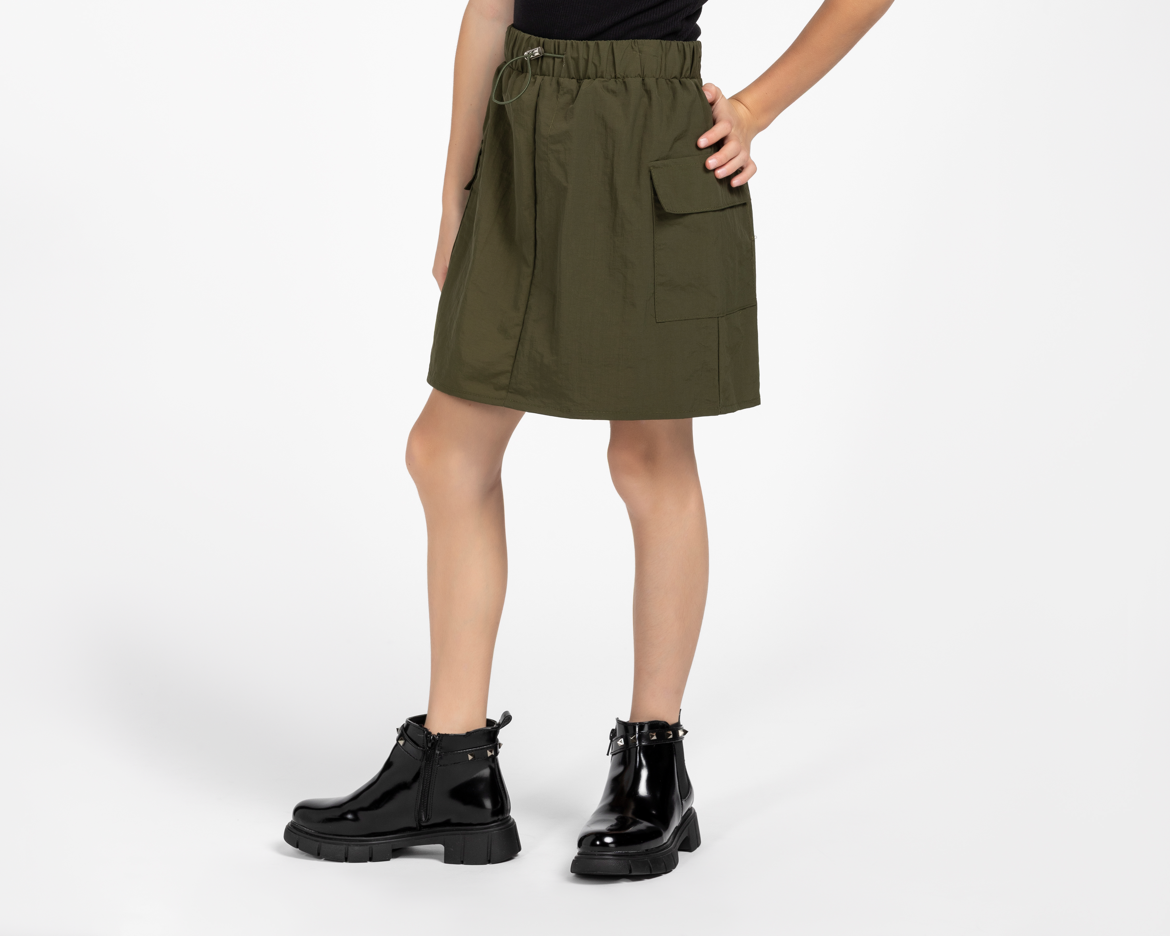 Foto 2 pulgar | Foto 1 | Falda Verde Refill para Niña