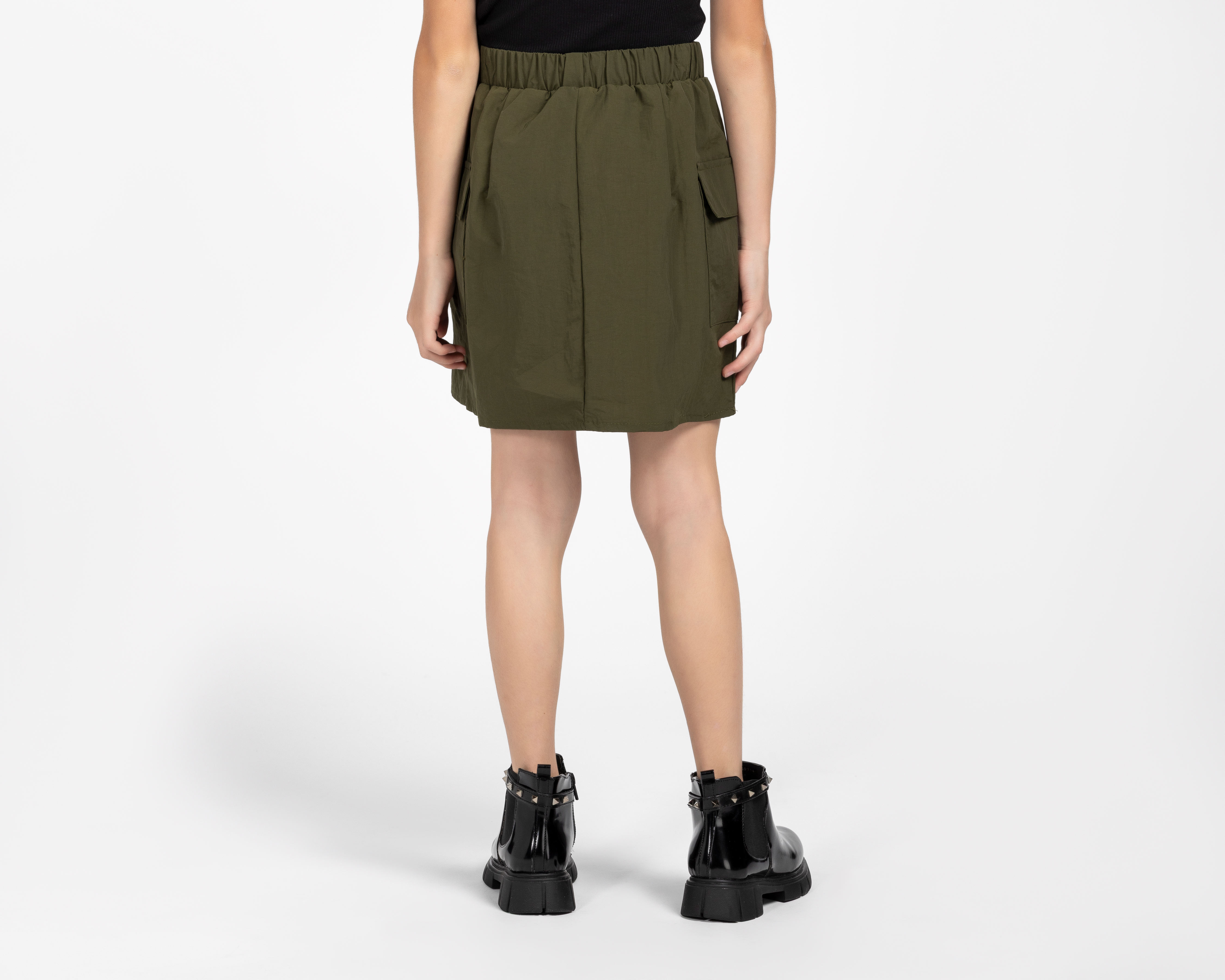 Foto 4 pulgar | Foto 3 | Falda Verde Refill para Niña