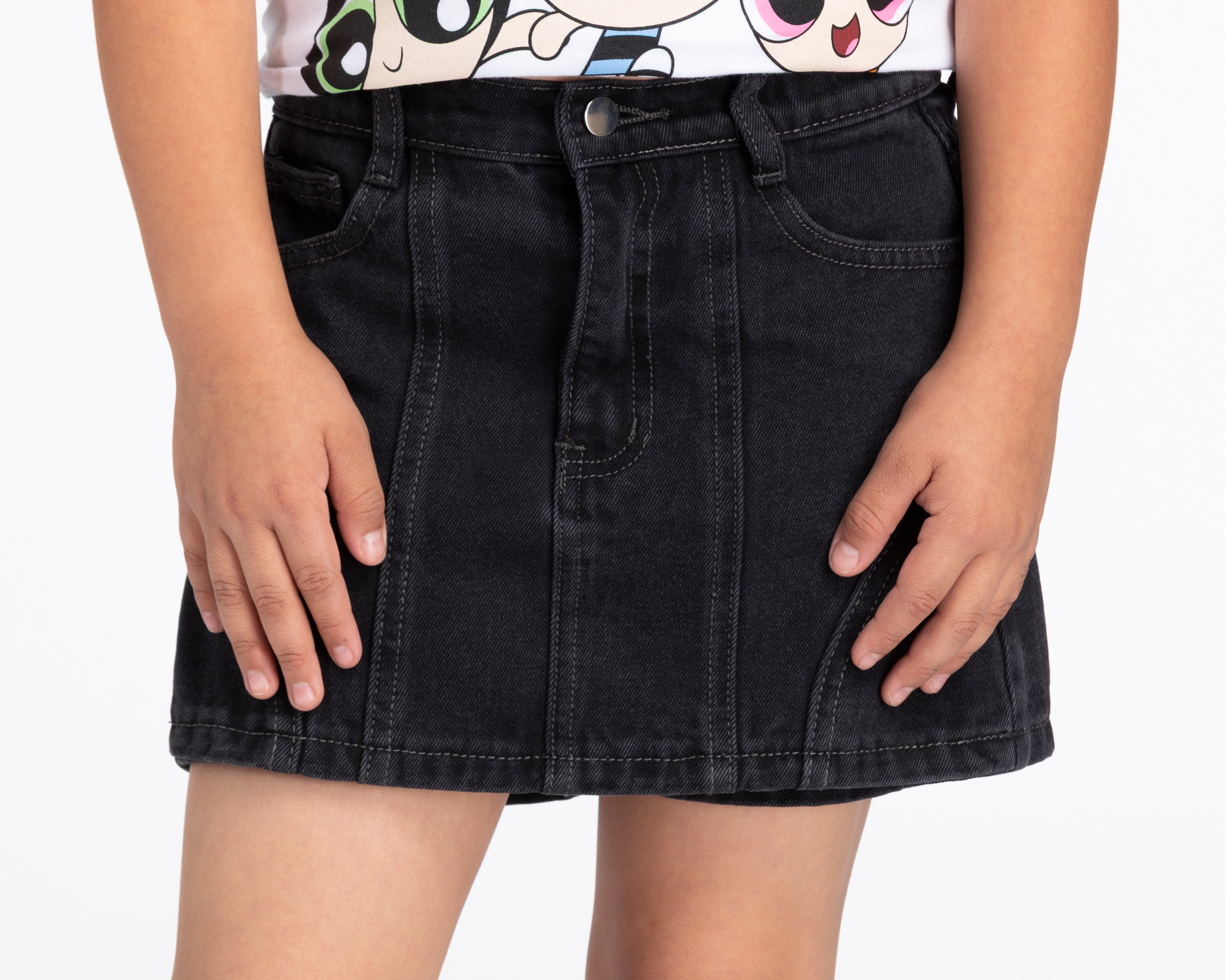 Foto 5 pulgar | Foto 4 | Short Girls Attitude para Niña