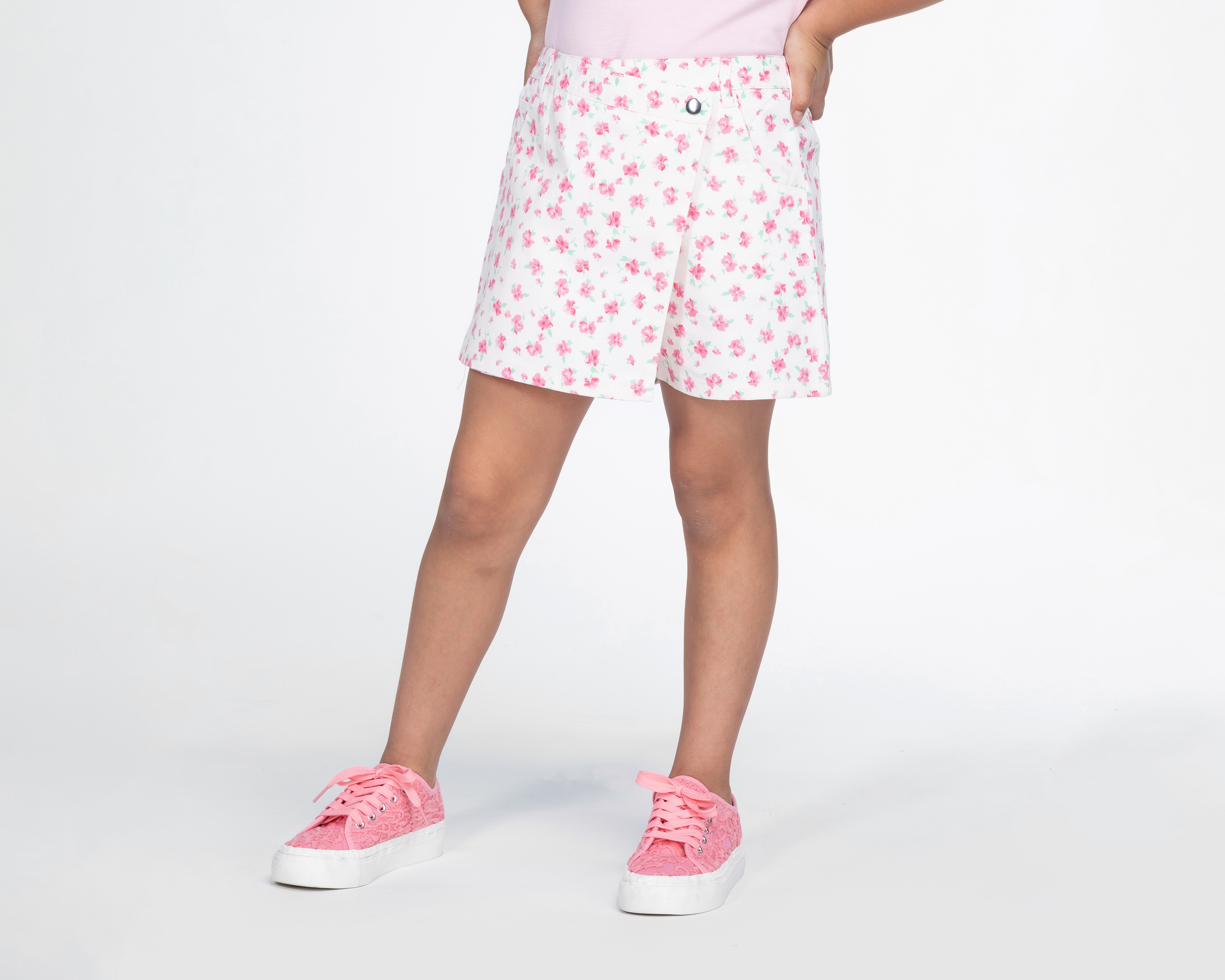 Foto 2 pulgar | Foto 1 | Short Girls Attitude para Niña