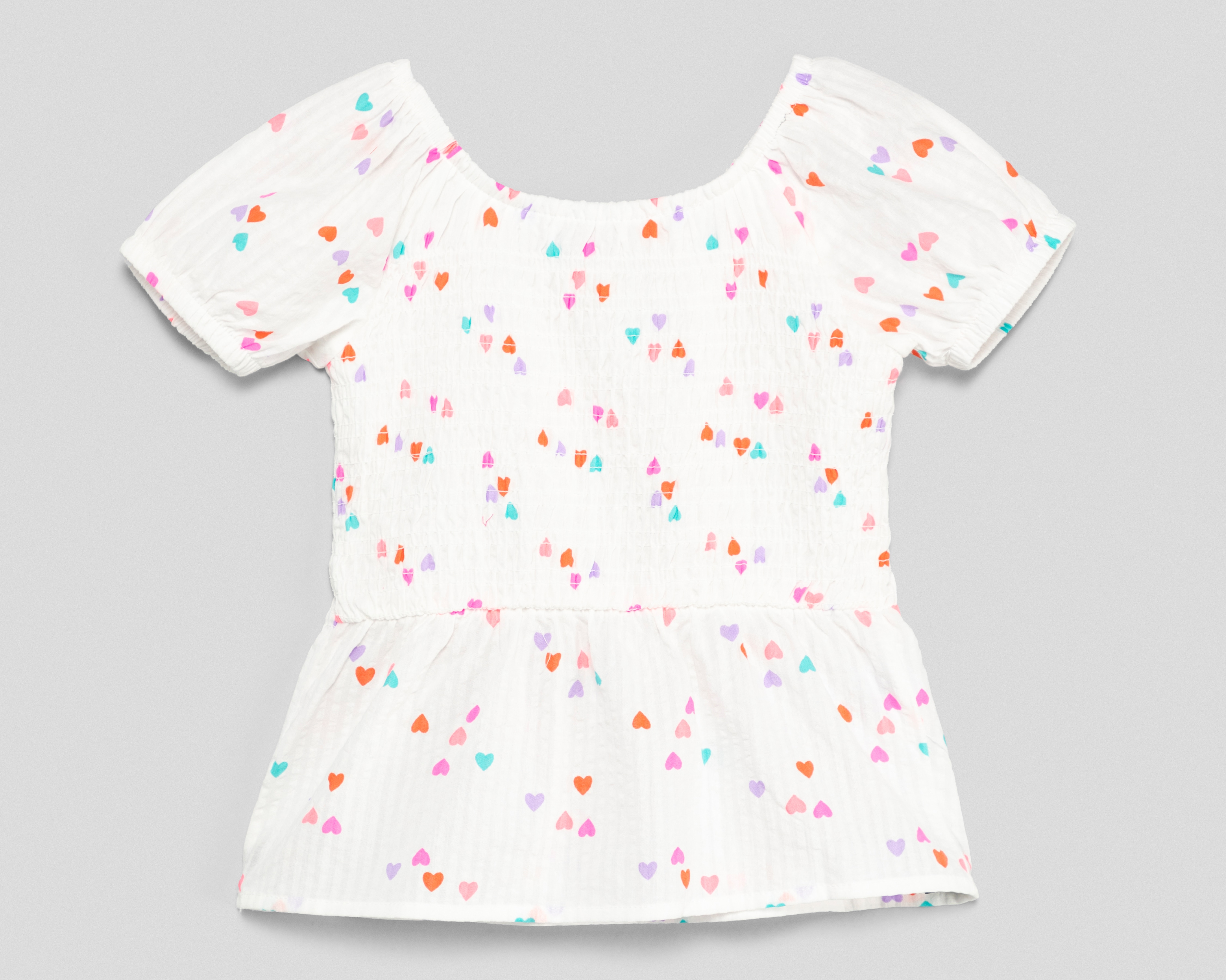Blusa Girls Attitude Manga Corta Estampado para Niña