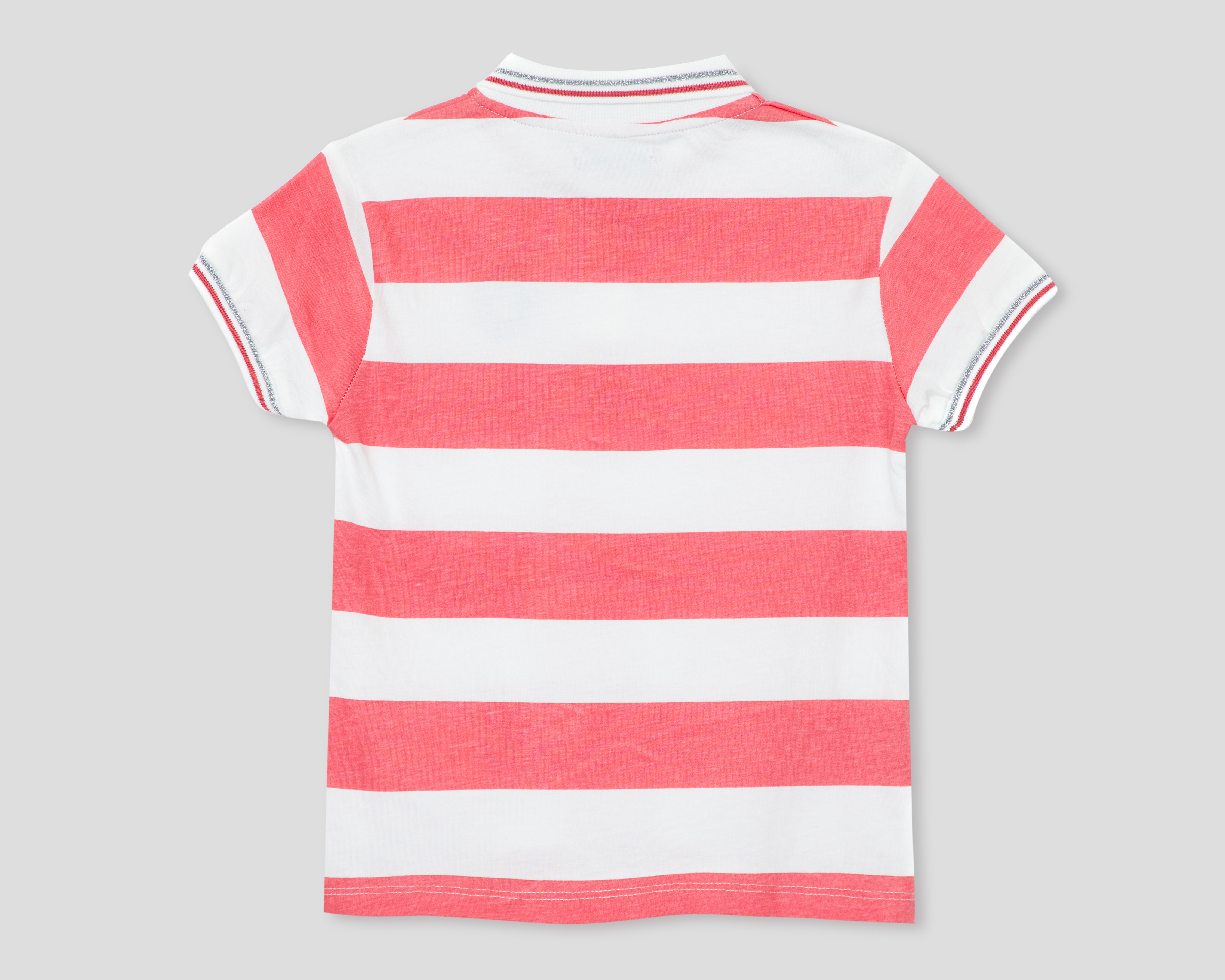 Foto 3 pulgar | Foto 2 | Playera Girls Attitude Manga Corta a Rayas para Niña