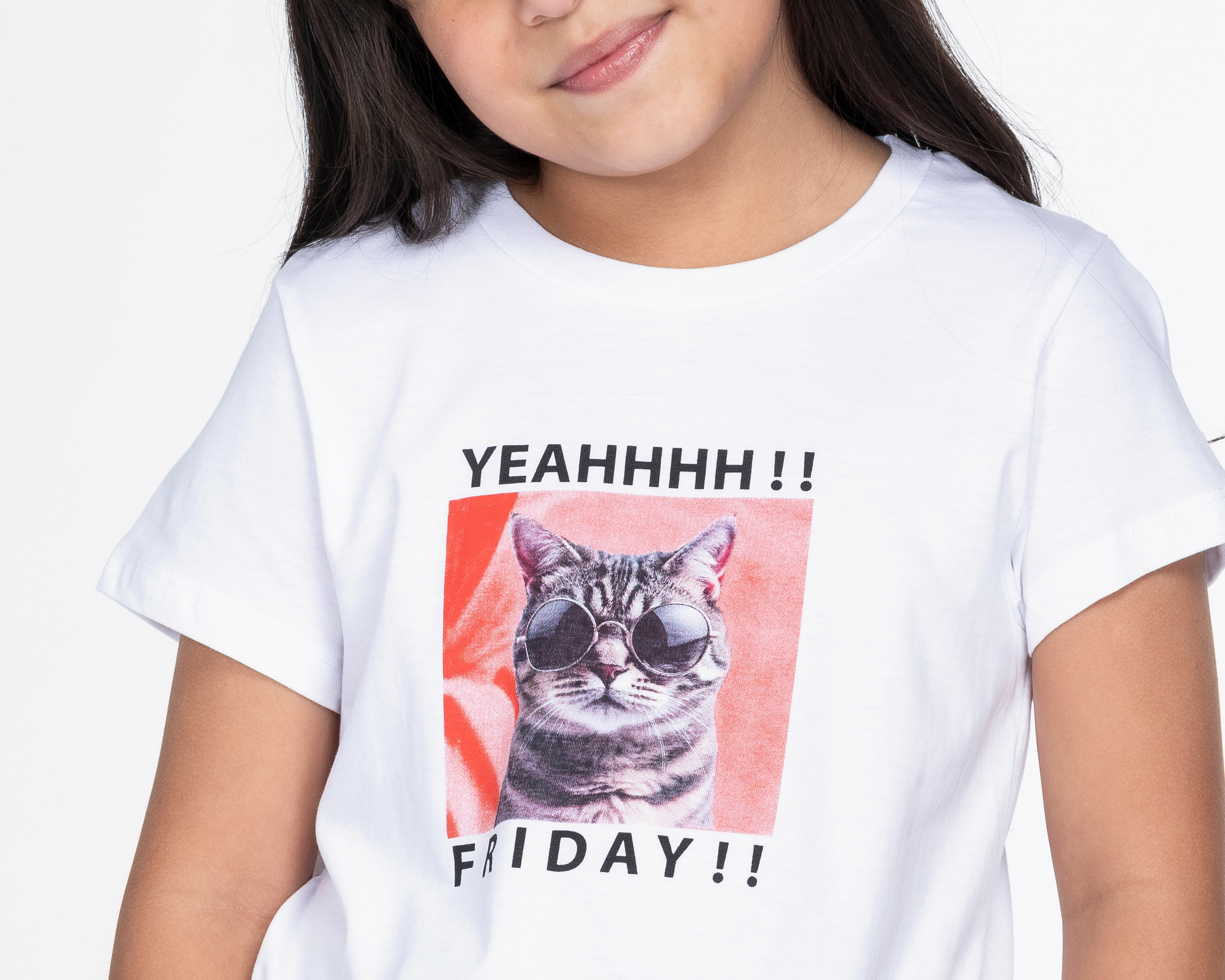 Foto 6 pulgar | Foto 5 | Playera Girls Attitude para Niña 2 Piezas