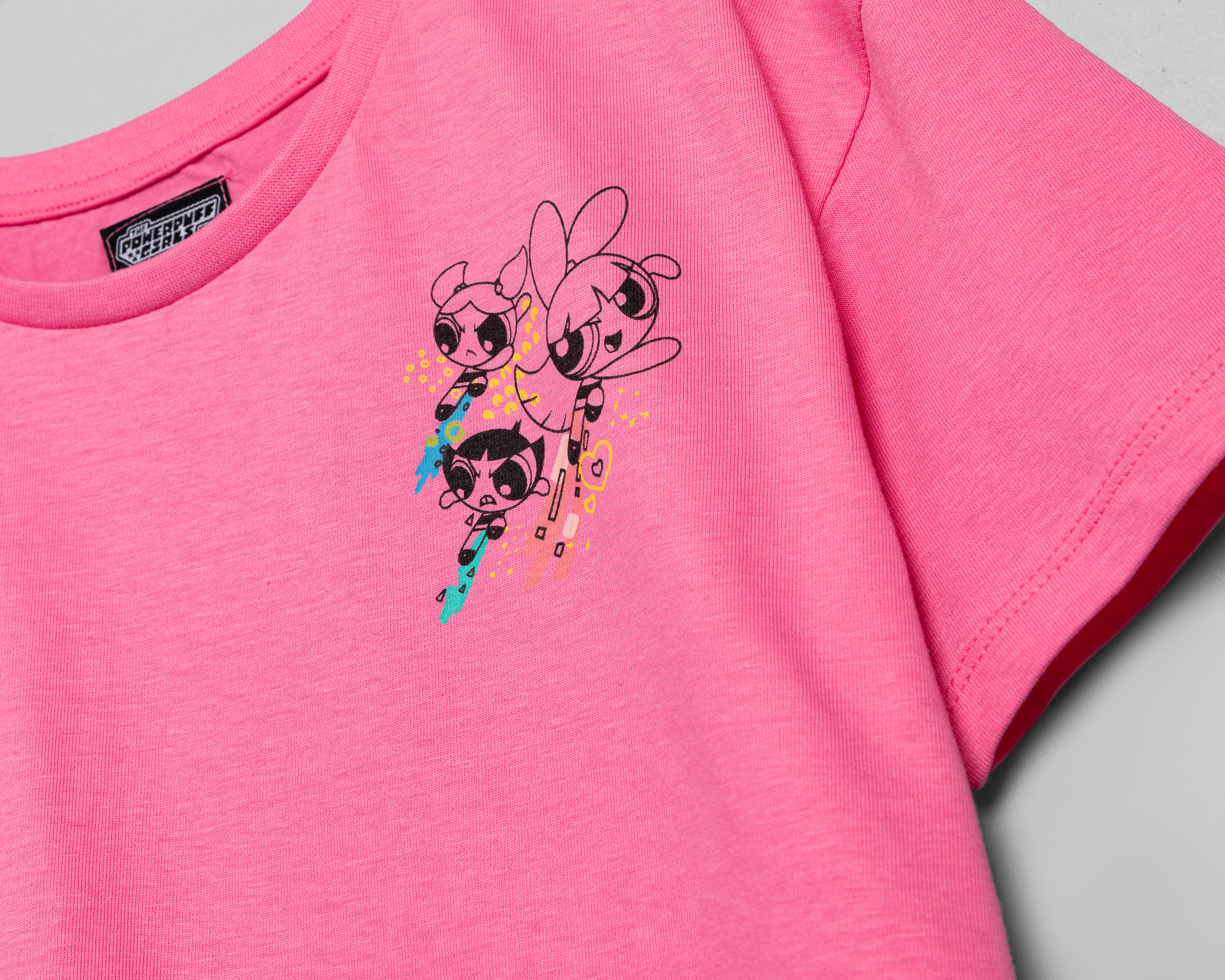 Foto 6 pulgar | Foto 5 | Playera Las Chicas Superpoderosas para Niña 3 Piezas