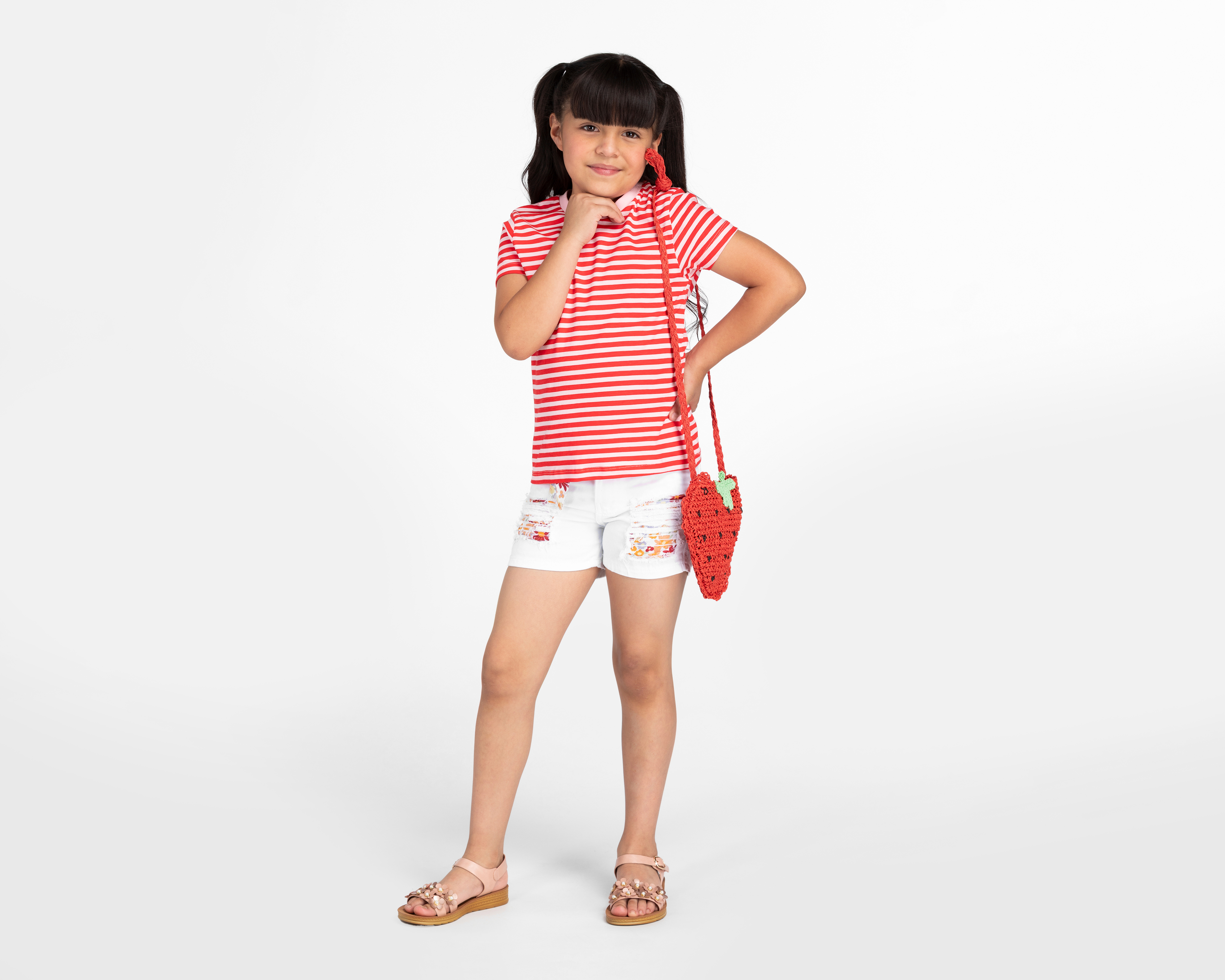 Foto 4 pulgar | Foto 3 | Playera Girls Attitude para Niña 3 Piezas