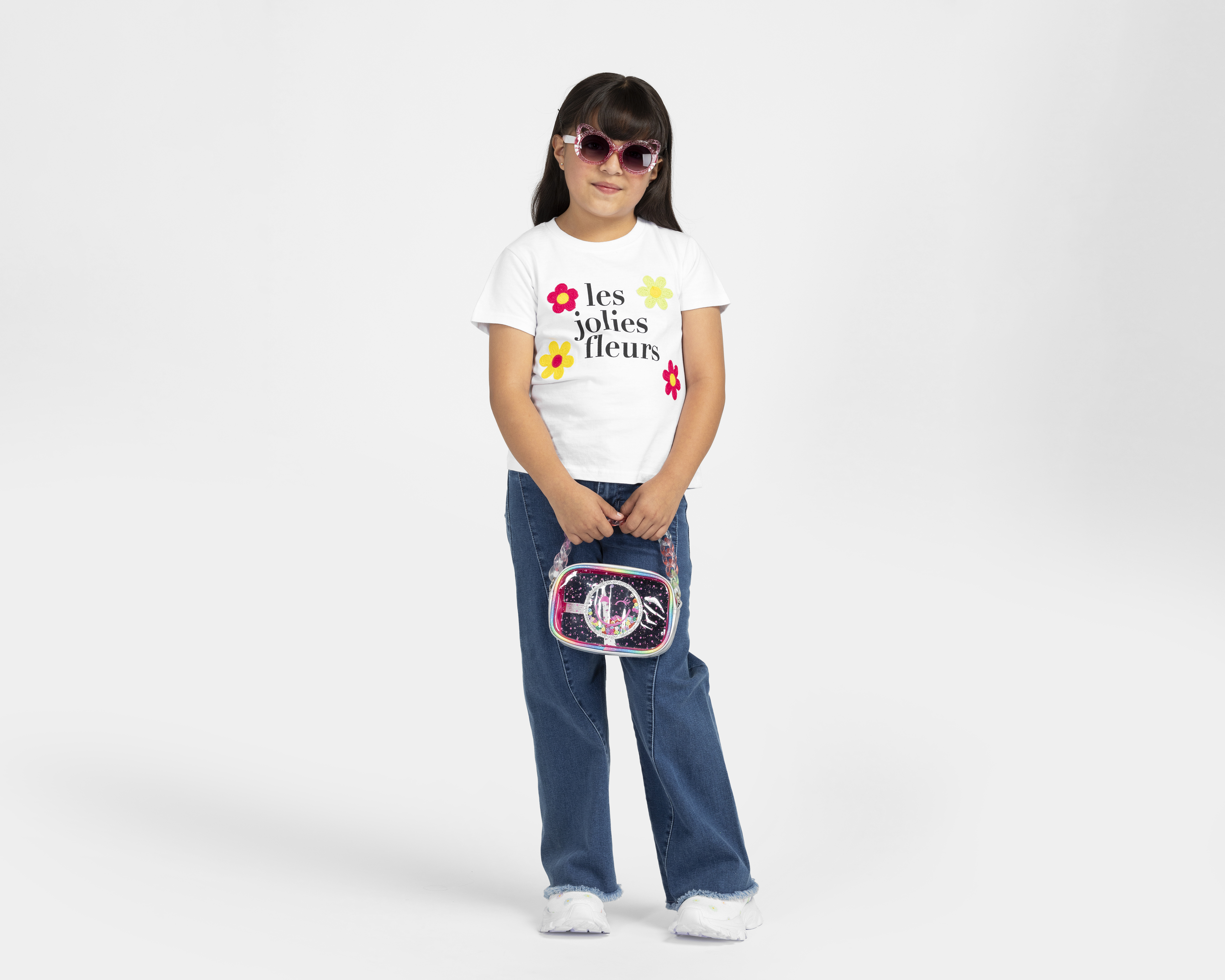 Foto 3 pulgar | Foto 2 | Playera Girls Attitude Manga Corta Estampada para Niña