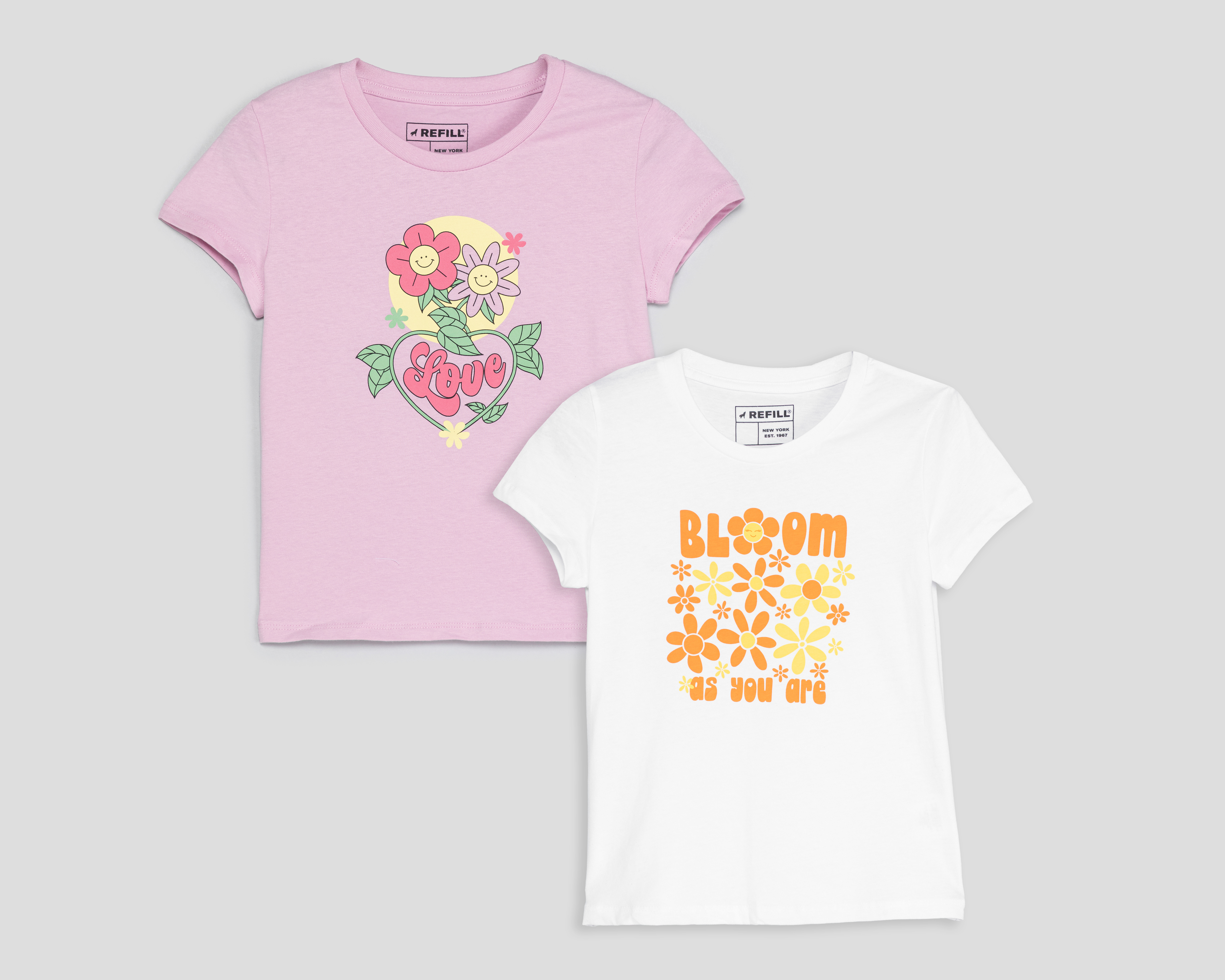 Playera Refill para Niña 2 Piezas