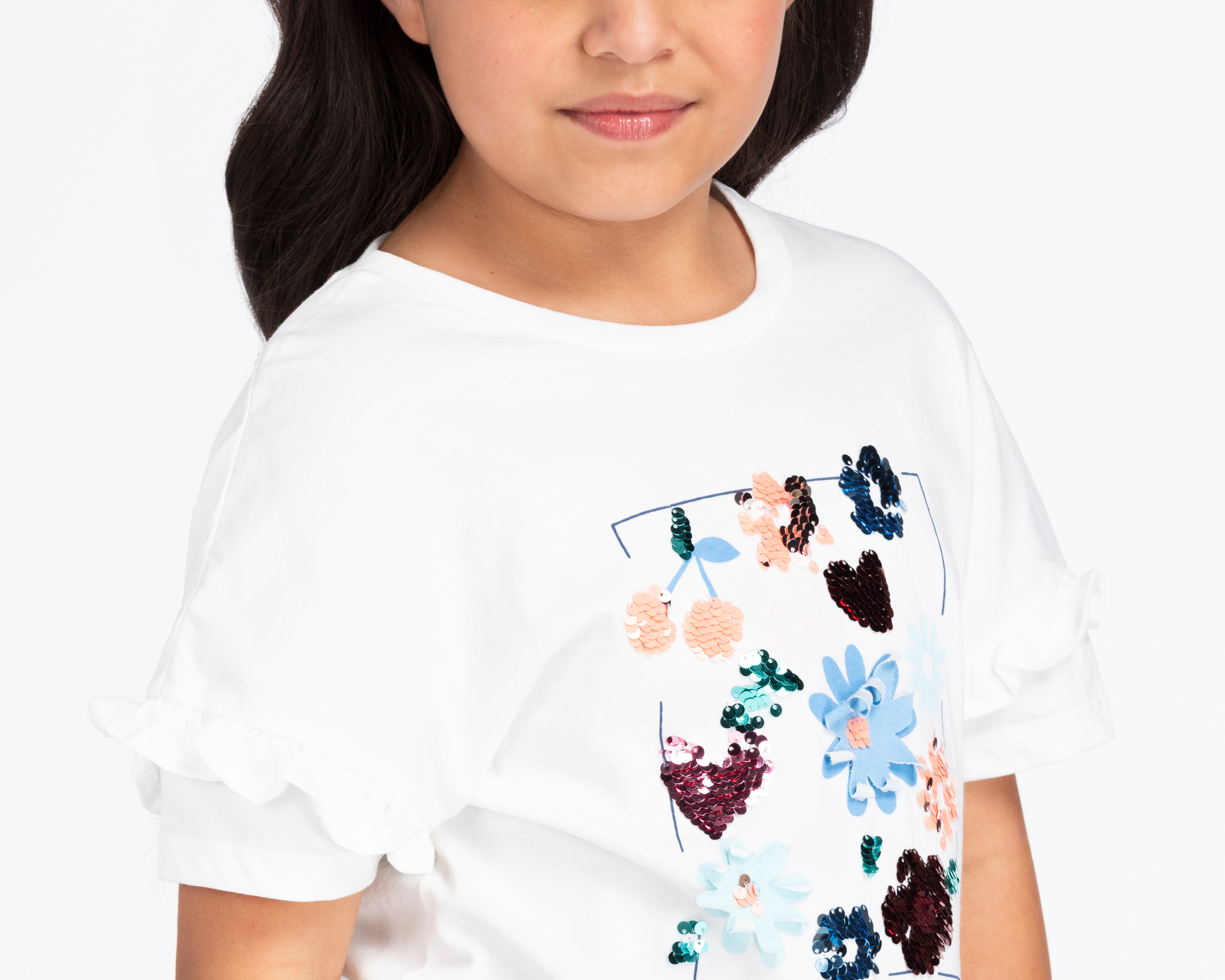 Foto 4 | Foto 4 | Playera Girls Attitude Manga Corta para Niña