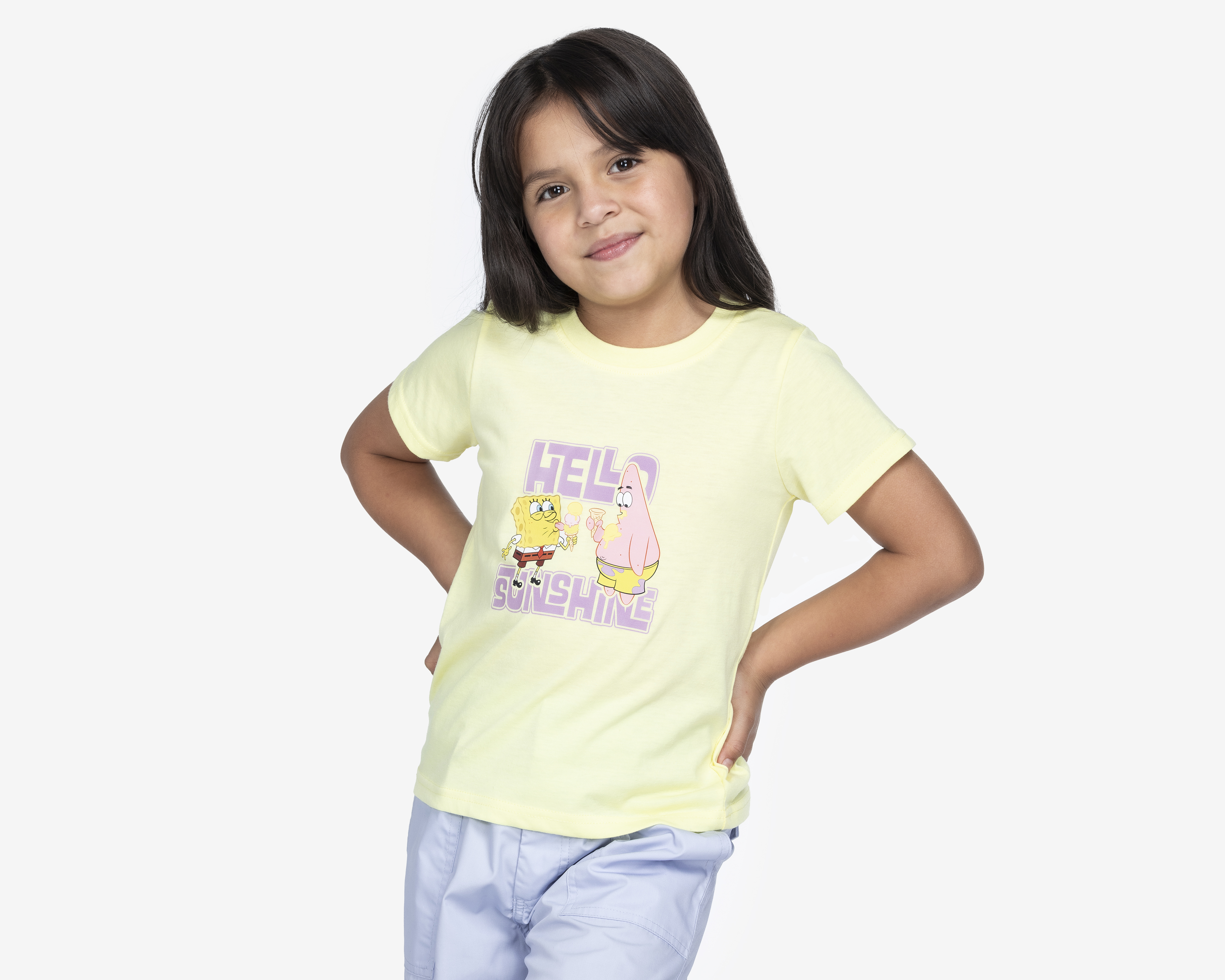 Foto 3 pulgar | Foto 2 | Playera Bob Esponja para Niña 2 Piezas