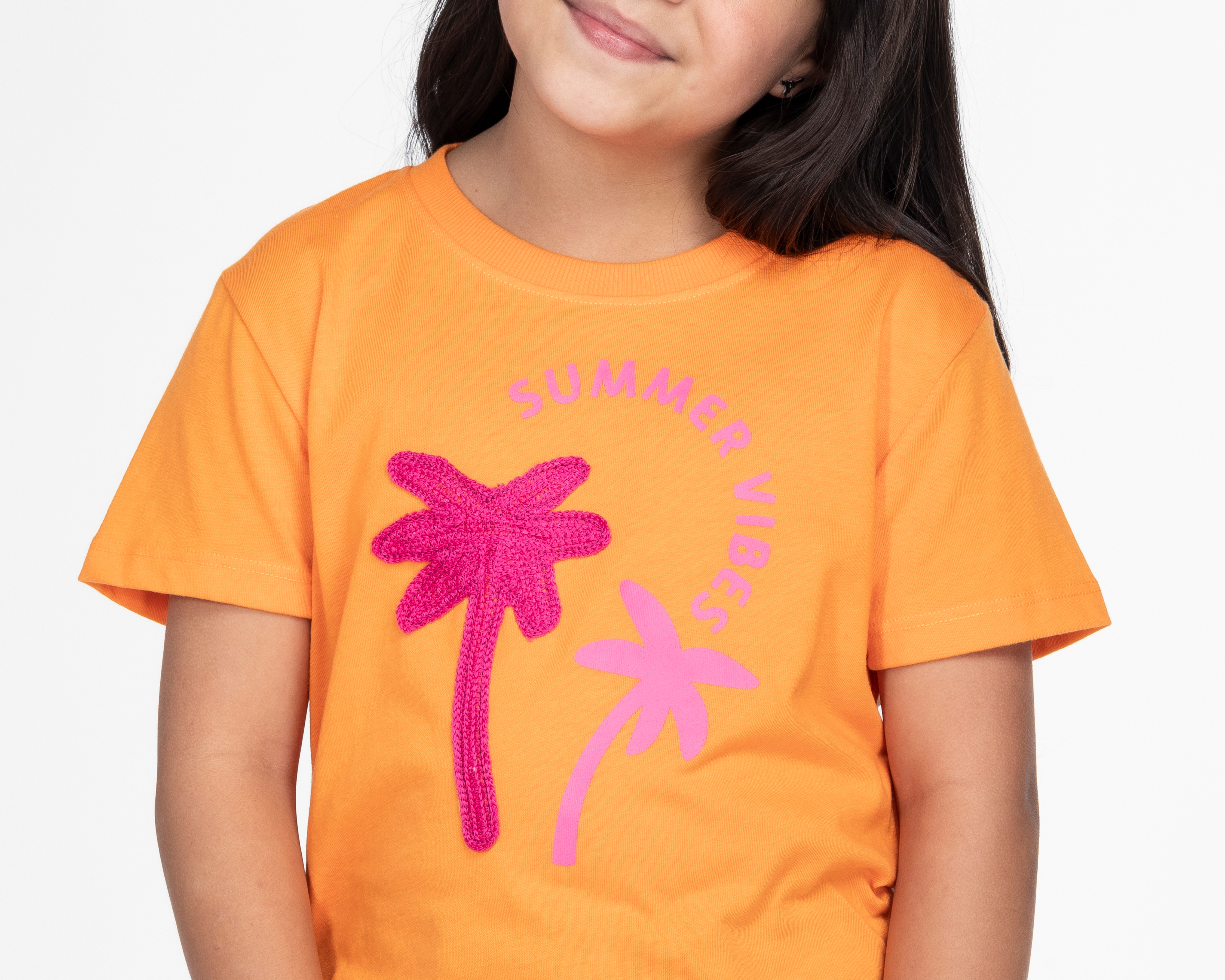 Foto 5 | Foto 5 | Playera Girls Attitude para Niña 2 Piezas