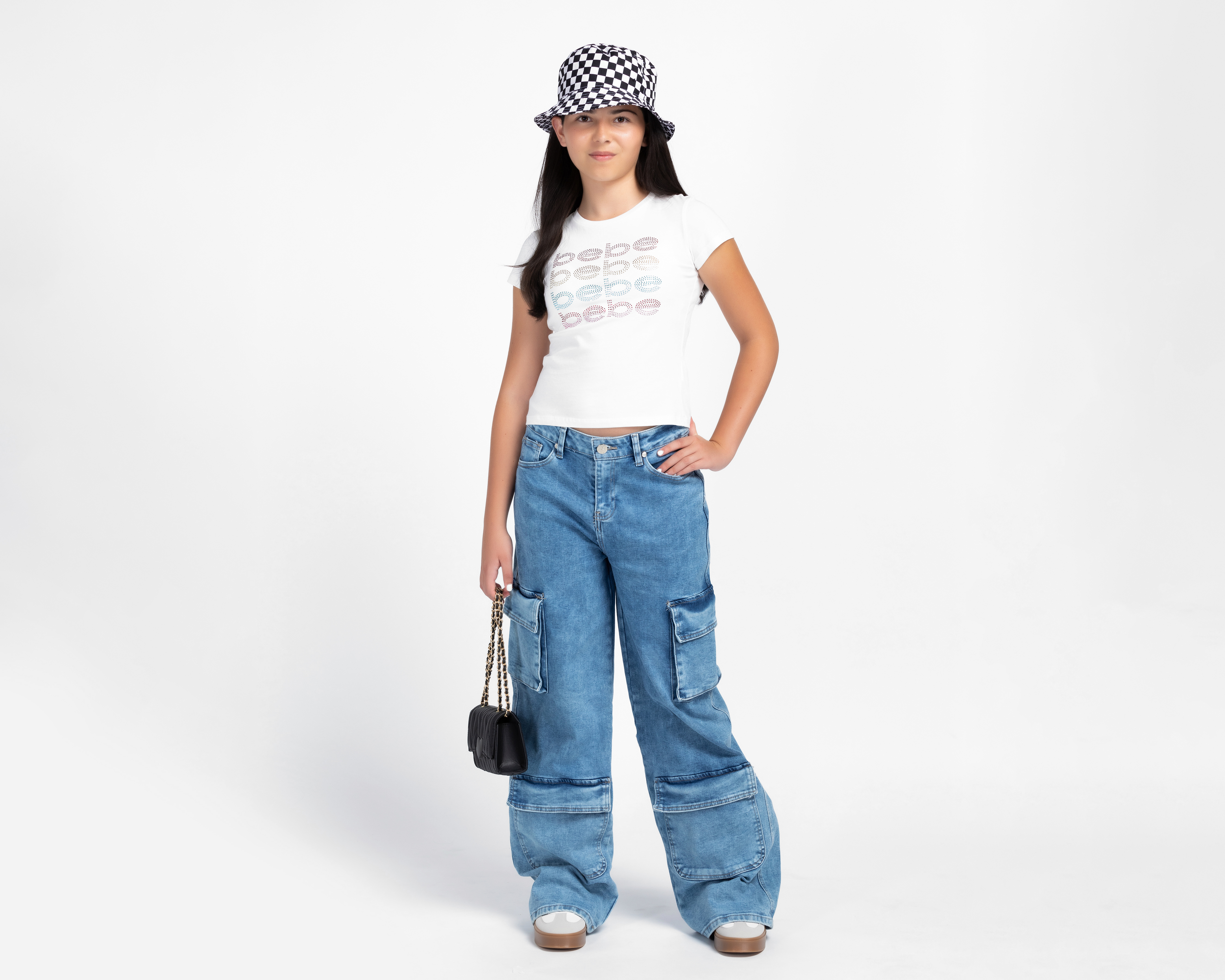 Foto 2 | Foto 2 | Playera Bebe Manga Corta Blanca para Niña