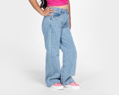 Foto 1 | Foto 1 | Pantalón Girls Attitude Recto para Niña