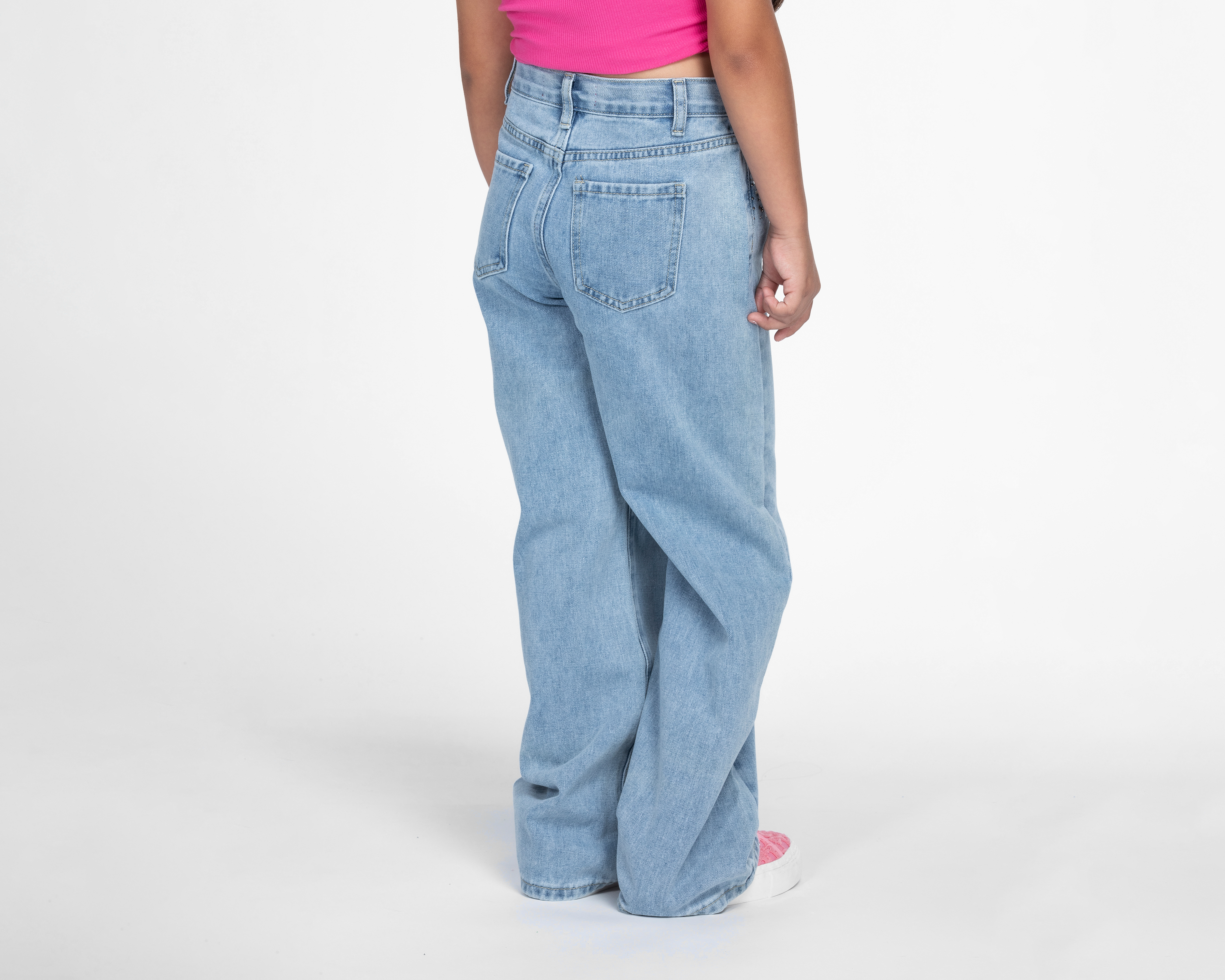 Foto 4 pulgar | Foto 3 | Pantalón Girls Attitude Recto para Niña