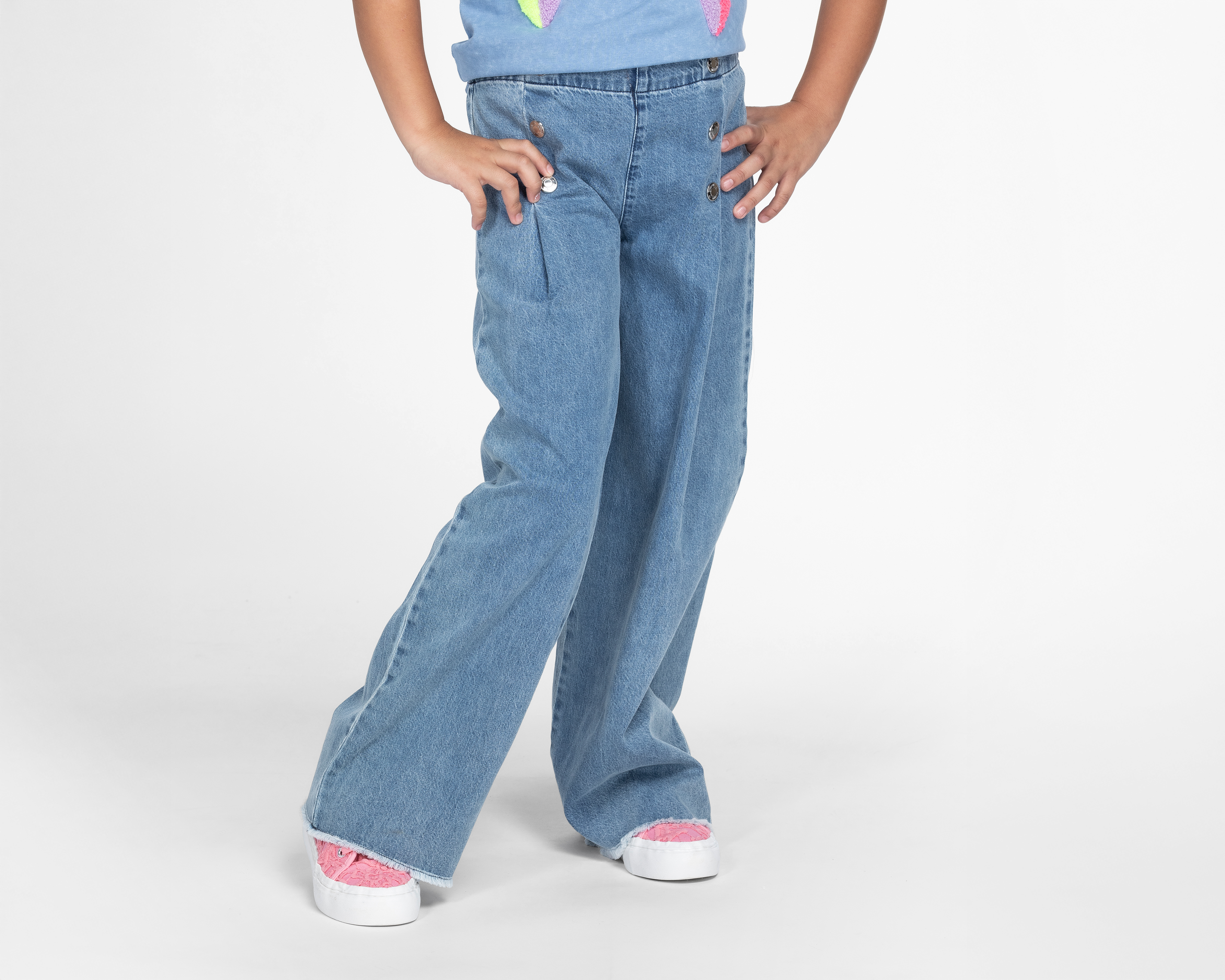 Pantalón Girls Attitude Wide Leg para Niña