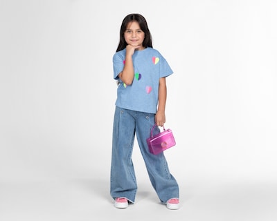 Foto 2 | Foto 2 | Pantalón Girls Attitude Wide Leg para Niña